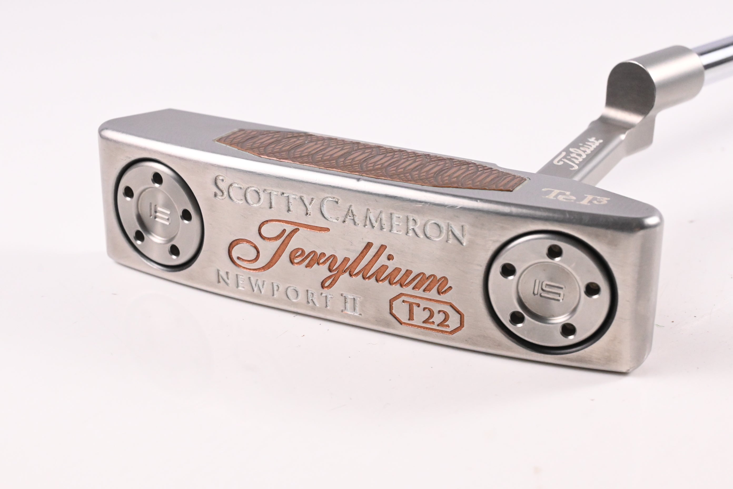 Scotty Cameron Teryllium T22 Newport II Putter / 35 Inch / Refurbished Head