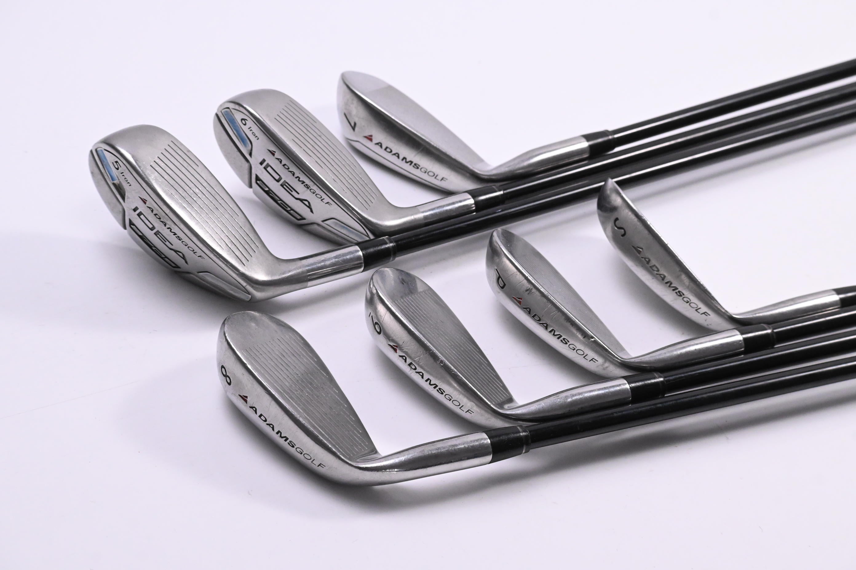 Adams Idea A7 OS Hybrid Combo Irons / 5-6H+7-PW+SW / Senior Flex Grafalloy Adams