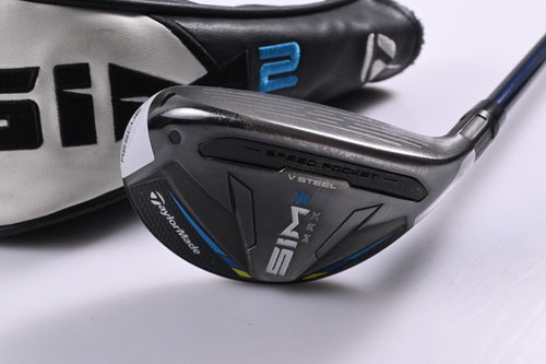 Taylormade SIM2 Max #3 Hybrid / 19 Degree / Regular Flex Ventus Blue 6 Shaft