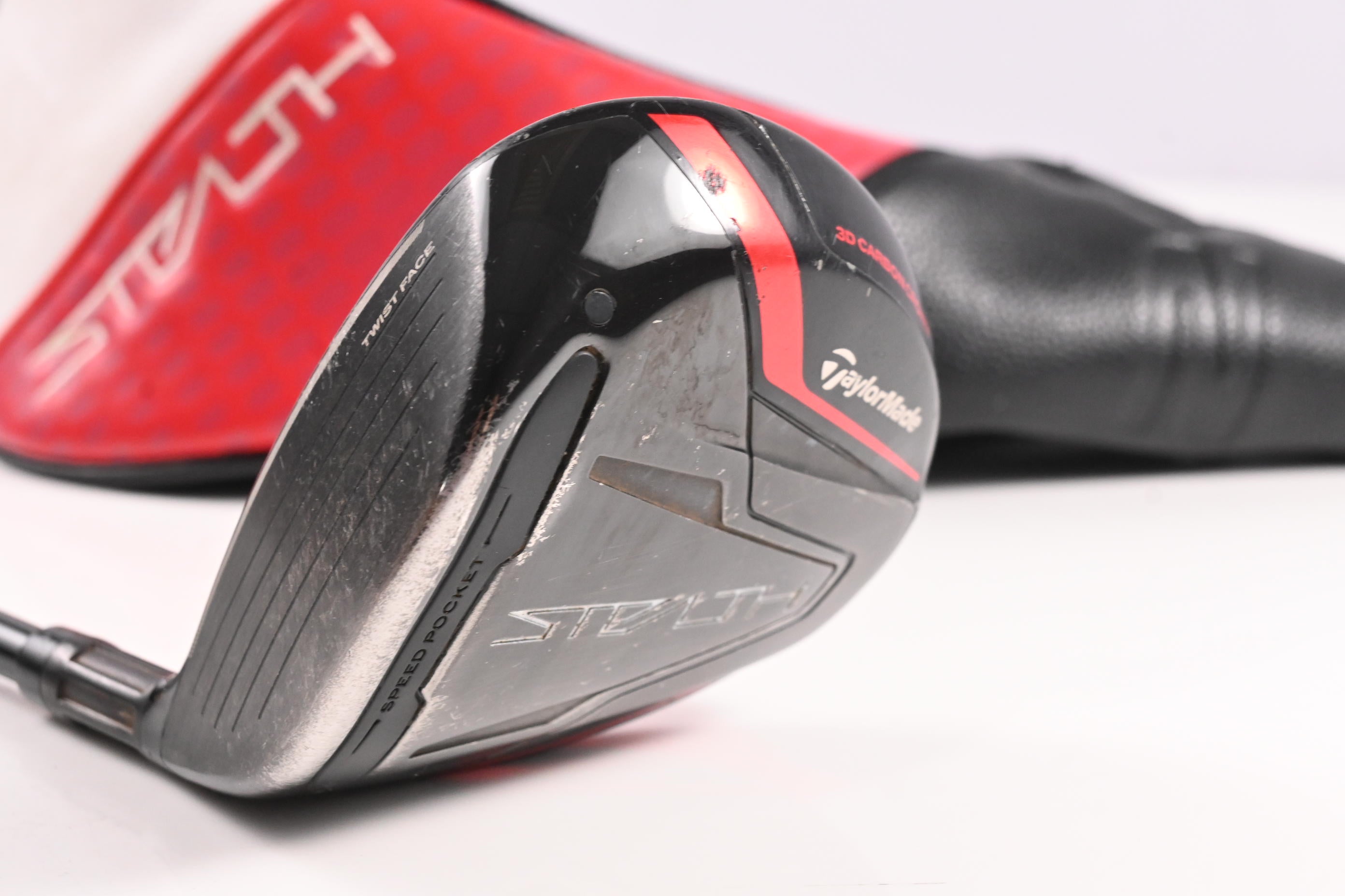Left Hand Taylormade Stealth #3 Wood / 15 Degree / Stiff Flex Ventus Red 6 Shaft