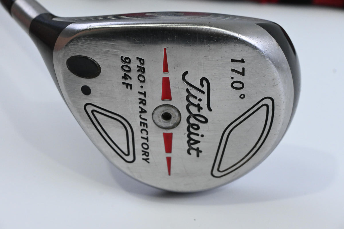 Left Hand Titleist 904 F #5 Wood / 17 Degree / Regular Flex Dynamic Gold R300