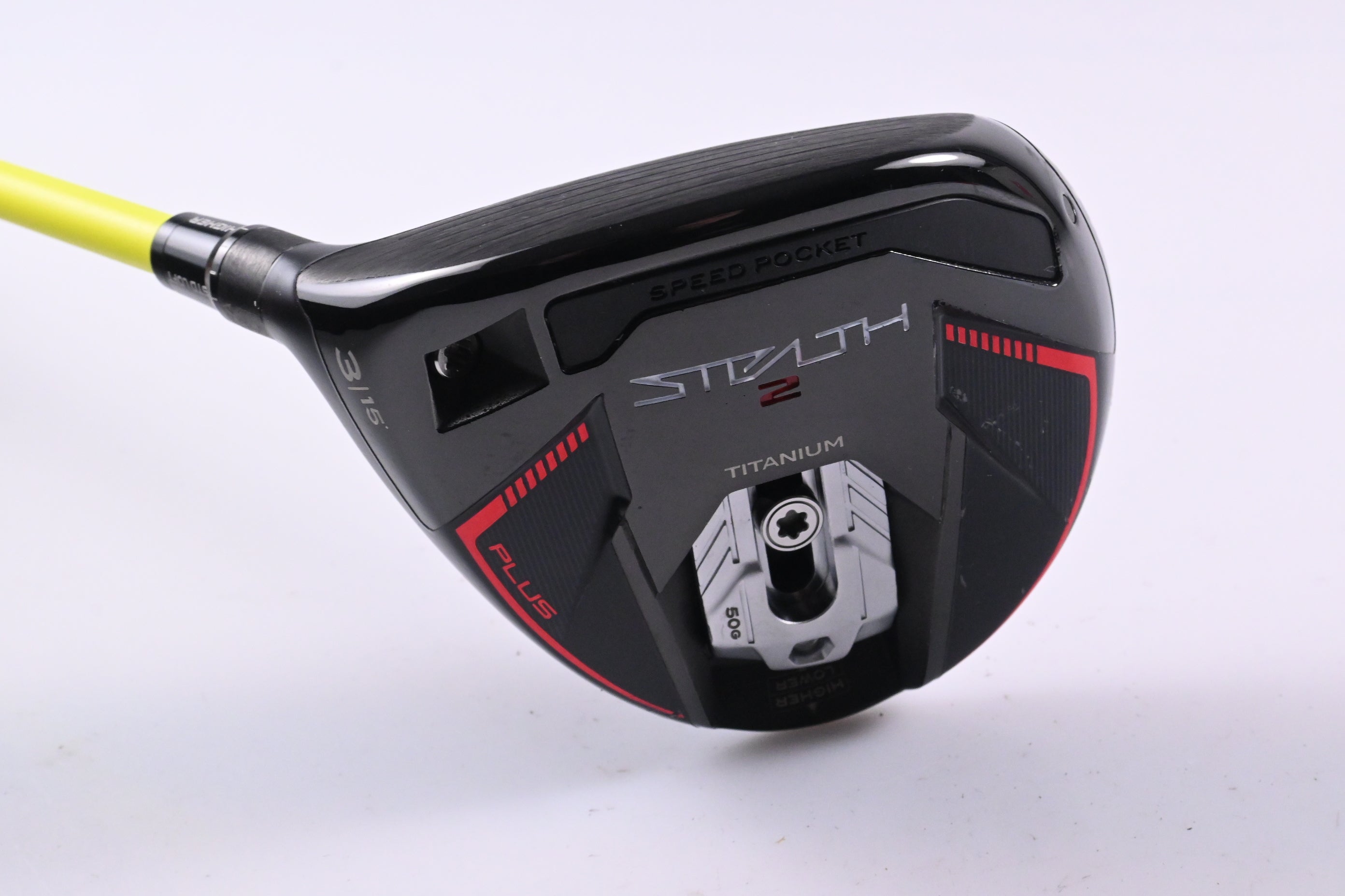Left Hand Taylormade Stealth 2 Plus #3 Wood / 15 Degree / Regular Flex Proforce