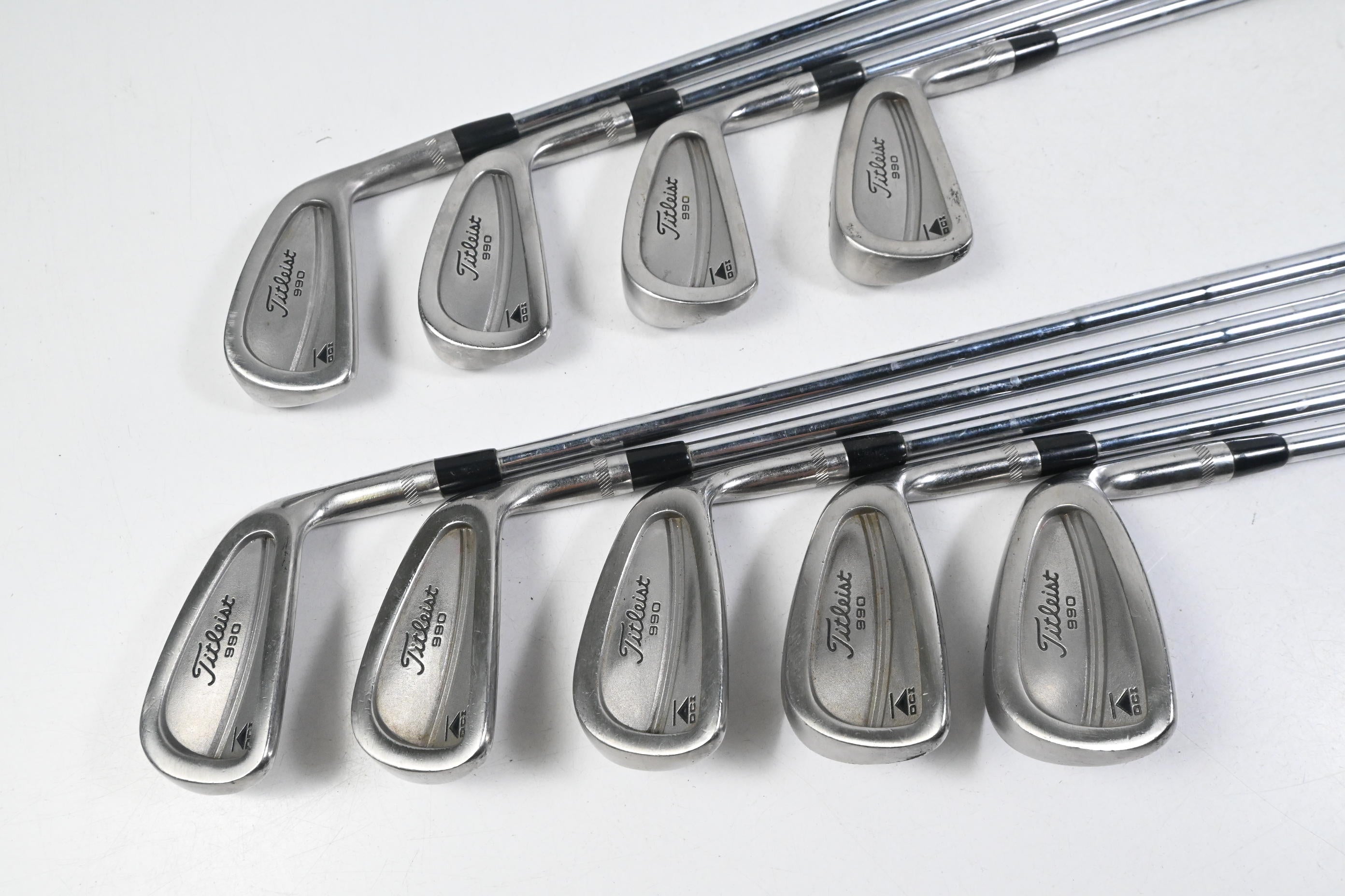 Titleist DCI 990 Irons / 2-PW / Stiff Flex Dynamic Gold S400 Shafts