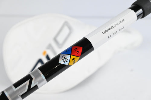TaylorMade Qi10 Driver / 10.5 Degree / Stiff Flex Hzrdus Gen 4 Black 60