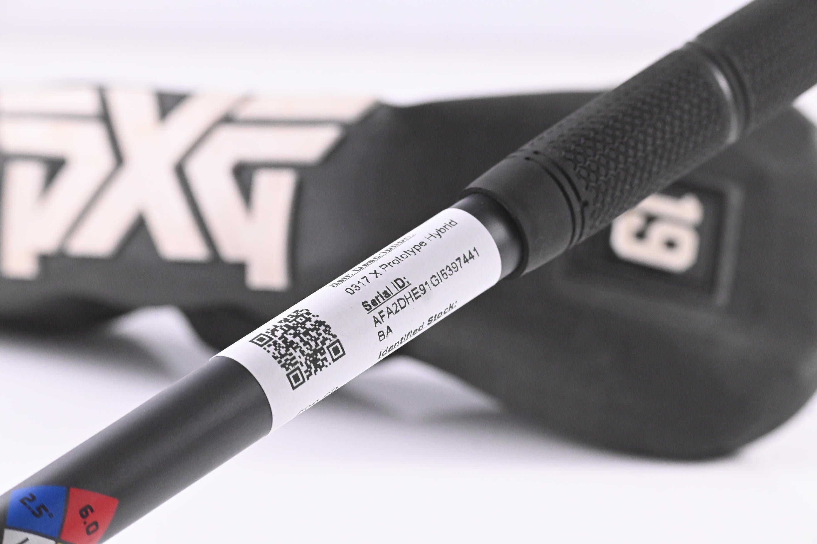 PXG 0317 X Prototype #3 Hybrid / 19 Degree / Stiff Flex HZRDUS Smoke Black 80