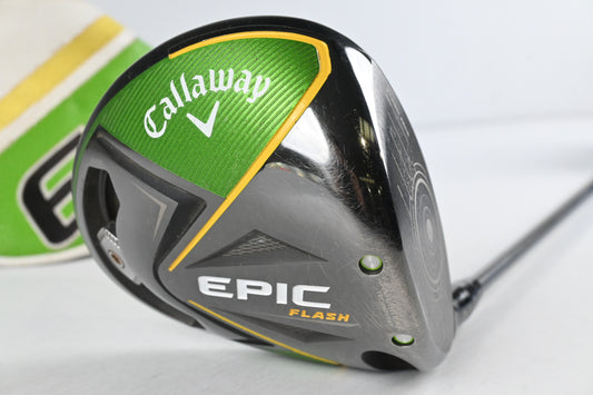 Callaway Epic Flash Driver / 9 Degree / Stiff Flex Aldila Rogue M.AX 65 Shaft