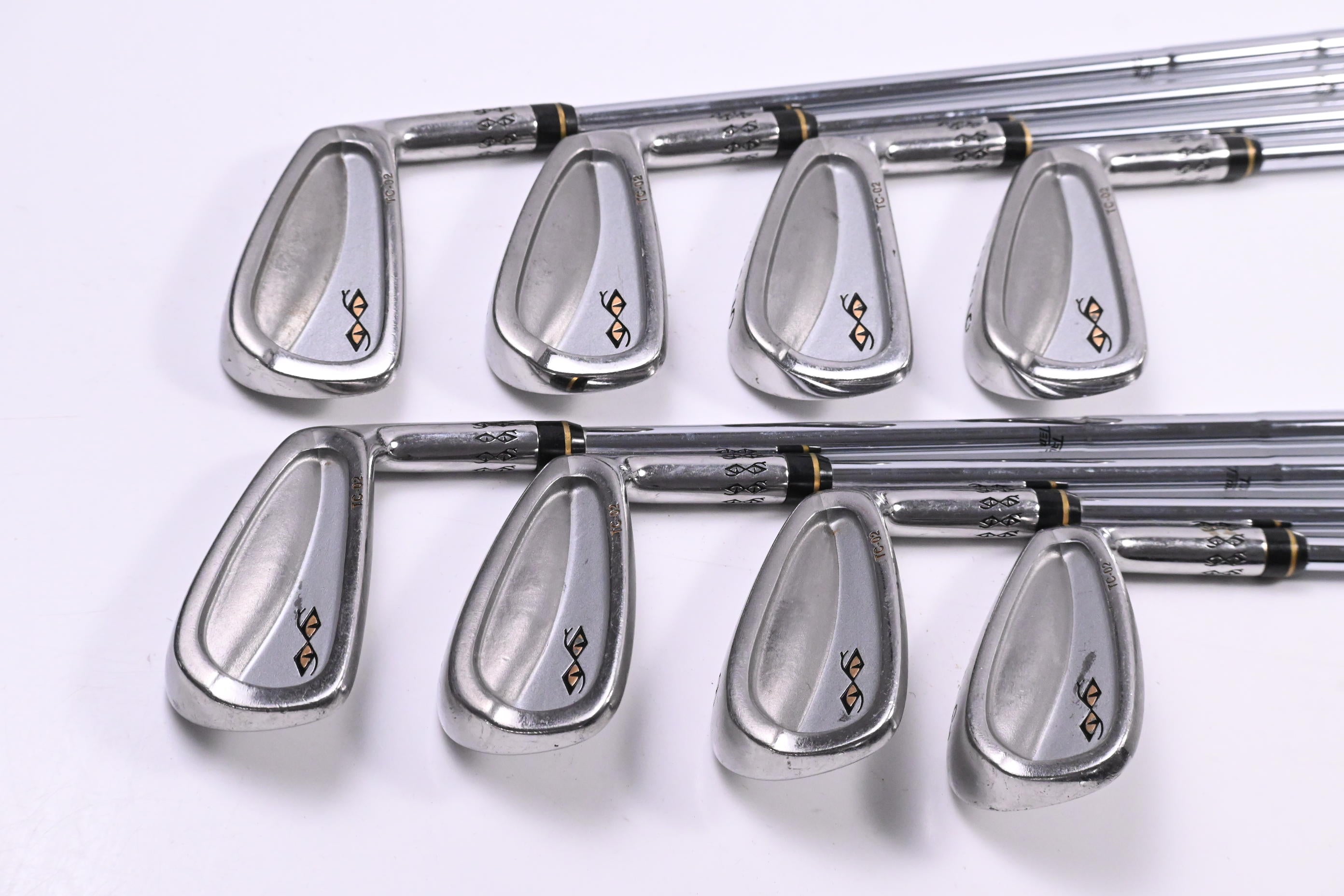 Snake Eyes TC-02 Irons / 3-PW / Stiff Flex True Temper Steel Shafts