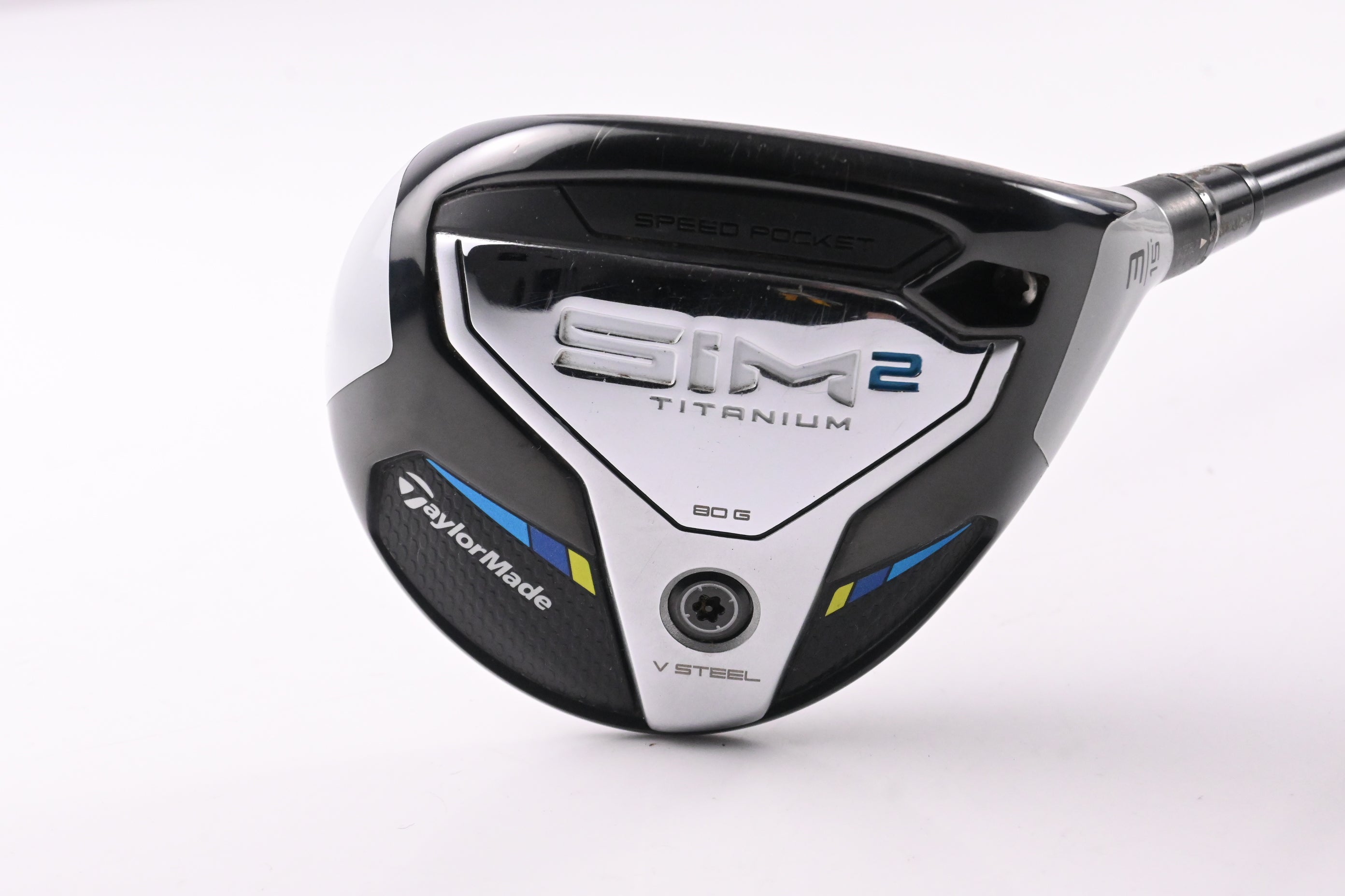 Taylormade SIM2 Ti #3 Wood / 15 Degree / Stiff Flex Tensei AV Raw Blue 65 Shaft