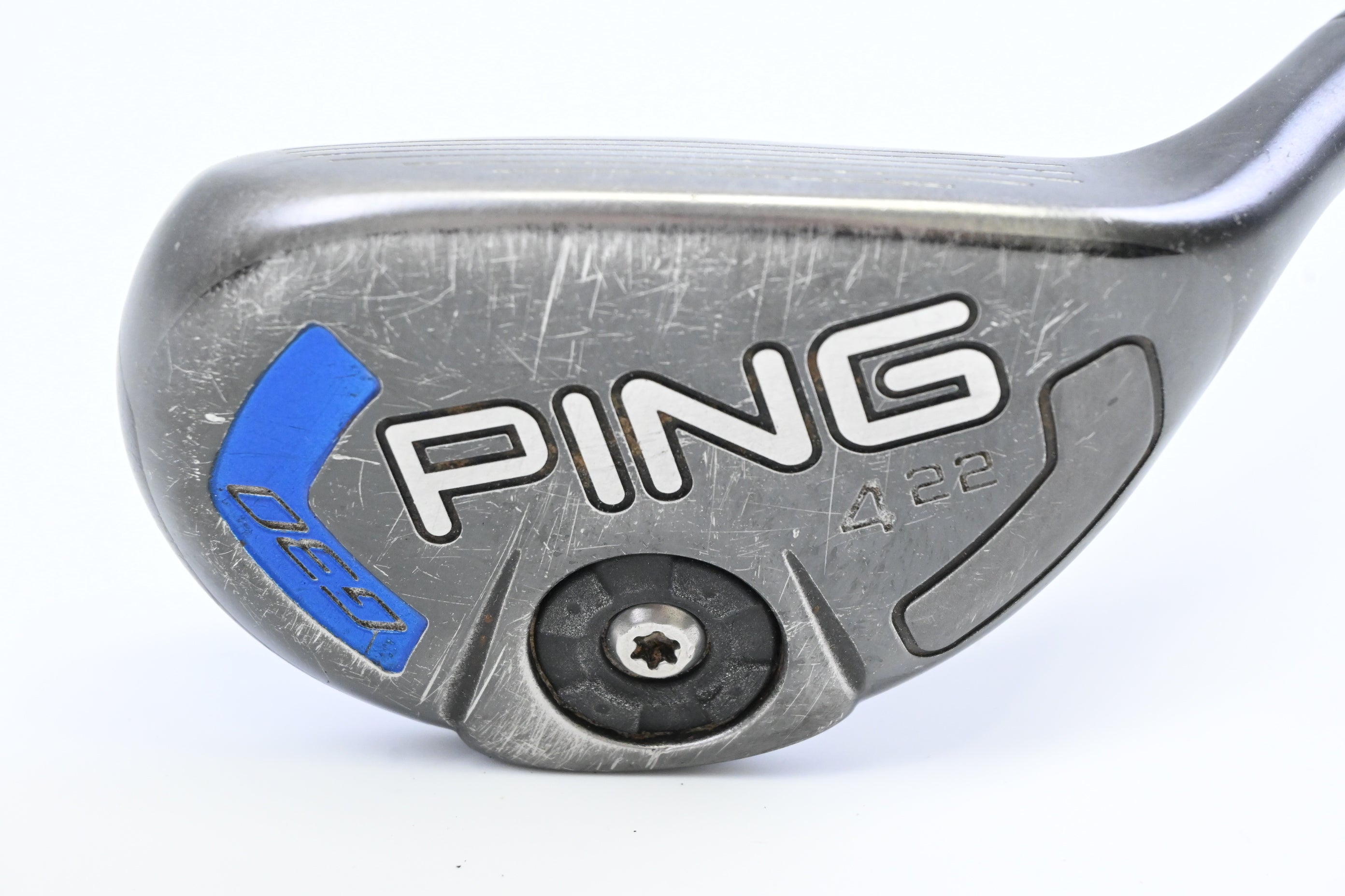 Ping G30 #4 Hybrid / 22 Degree / Stiff Flex Ping Tour Chrome 90 Shaft