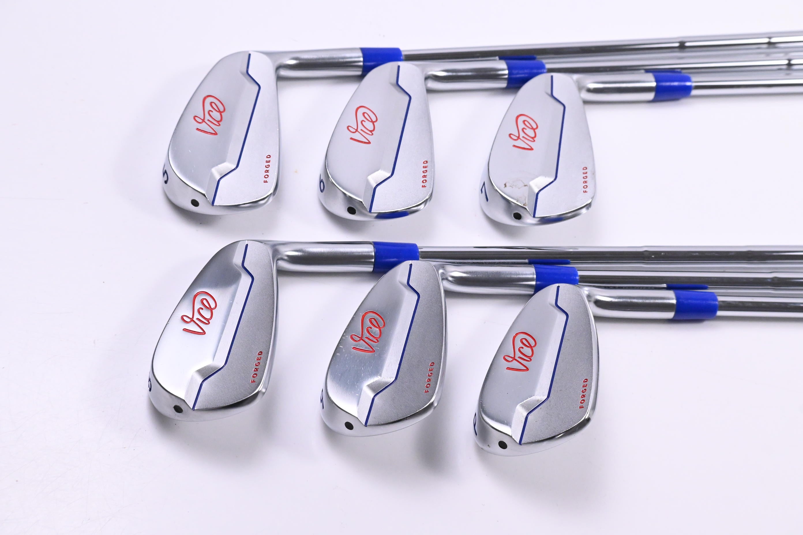 Vice Forged VGI01 Irons / 5-PW / Stiff Flex Vice Whiz 105 Shafts