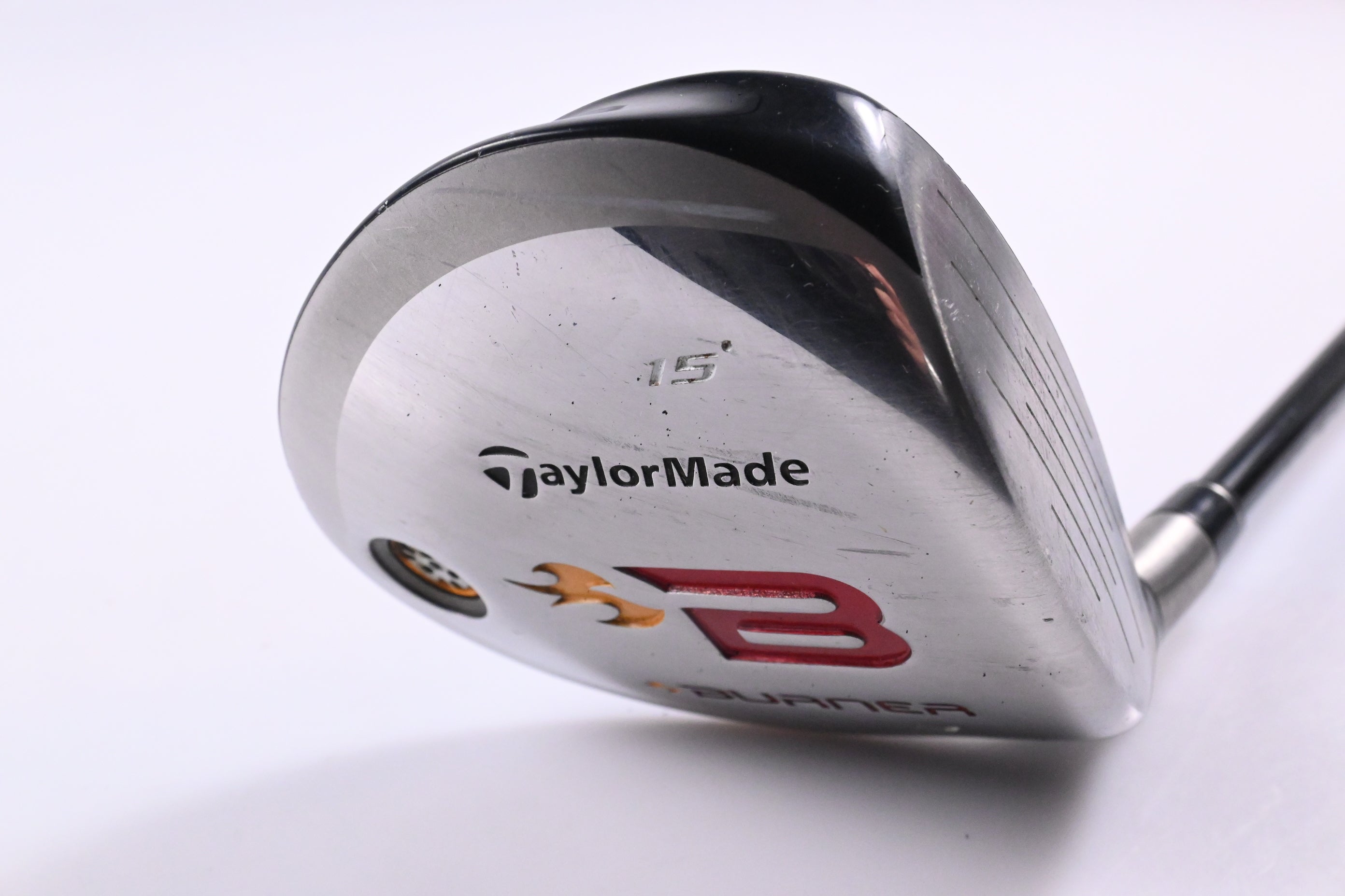 Taylormade Burner 2008 #3 Wood / 15 Degree / Regular Flex Taylormade Reax 49