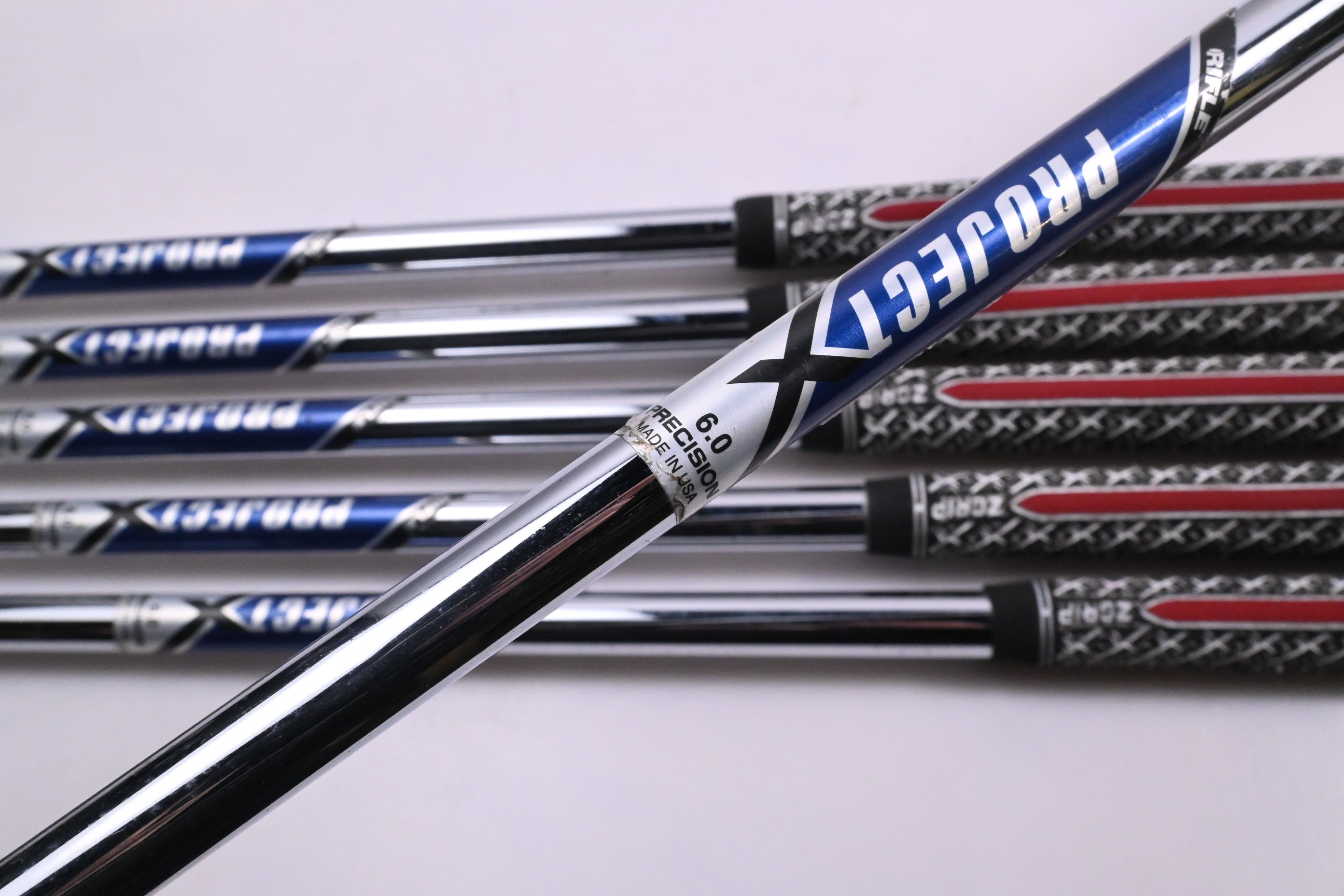 Taylormade P760 Irons / 5-PW / Stiff Flex Project X Shafts