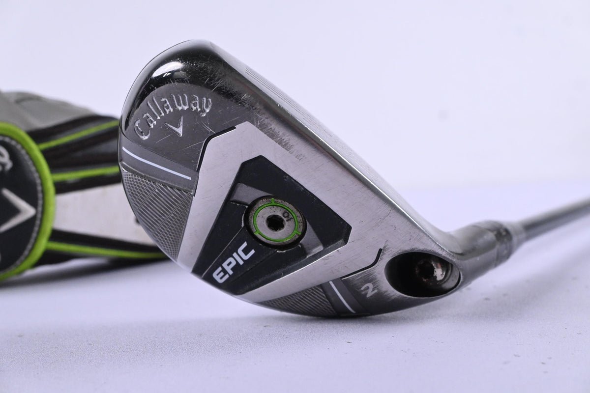 Callaway Epic #2 Hybrid / 18 Degree / Regular Flex HZRDUS Smoke Black 70 Shaft
