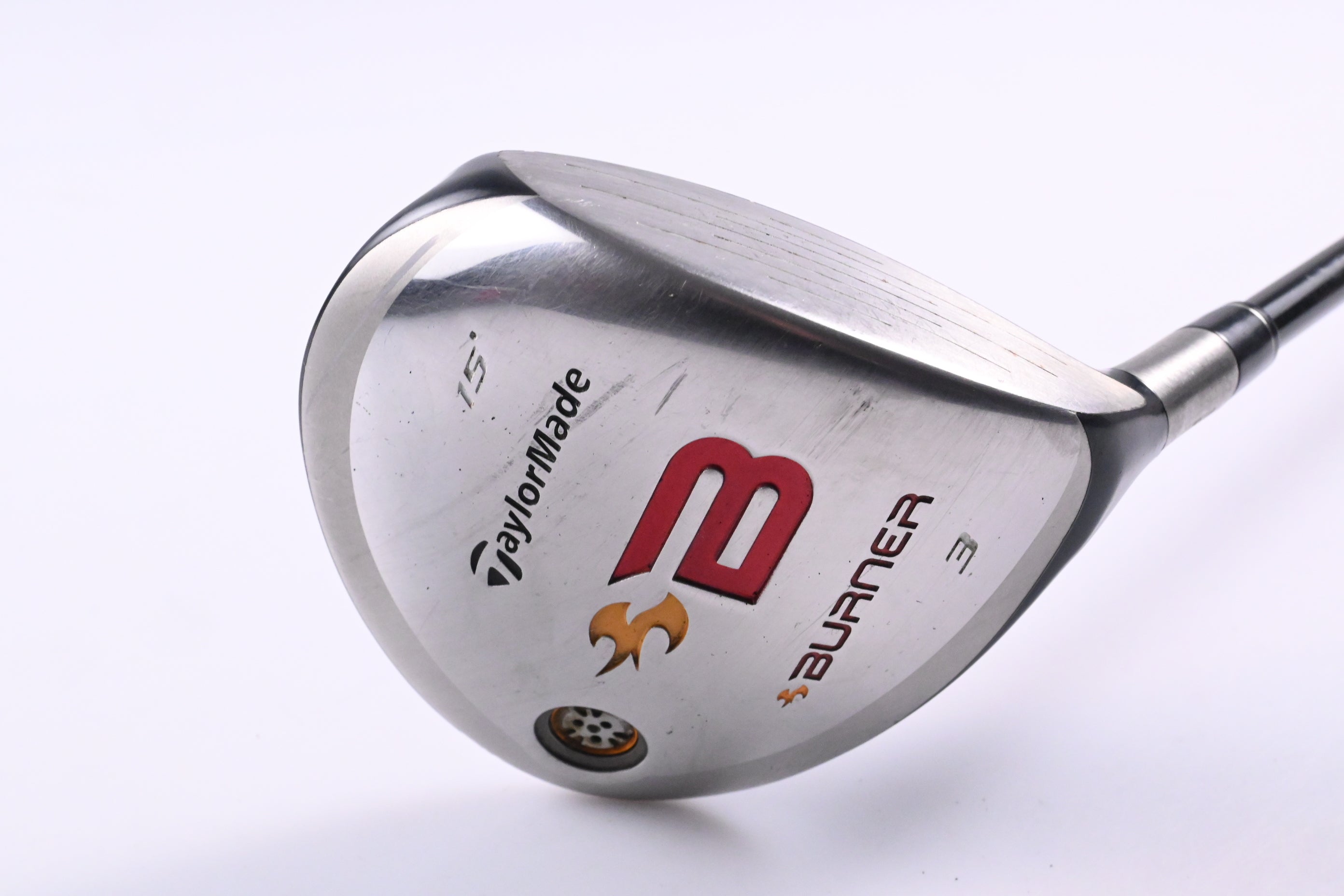 Taylormade Burner 2008 #3 Wood / 15 Degree / Regular Flex Taylormade Reax 49