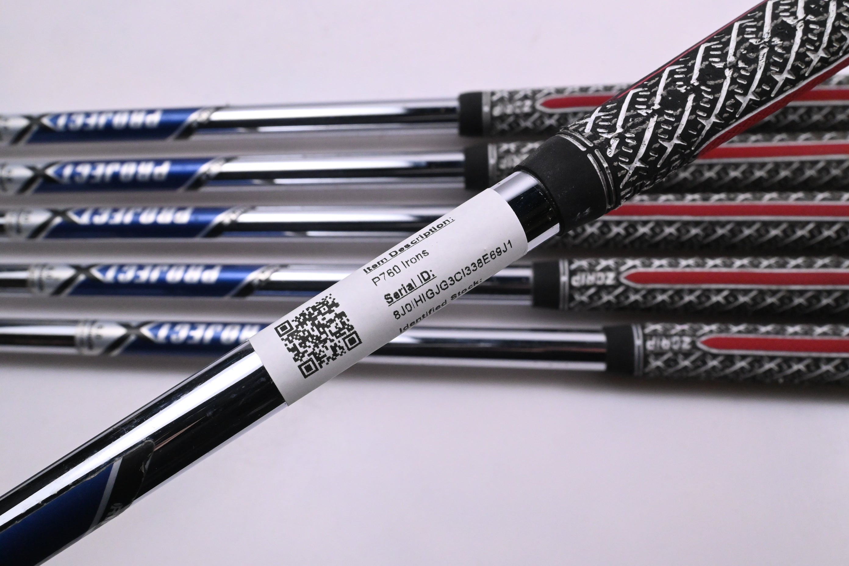 Taylormade P760 Irons / 5-PW / Stiff Flex Project X Shafts