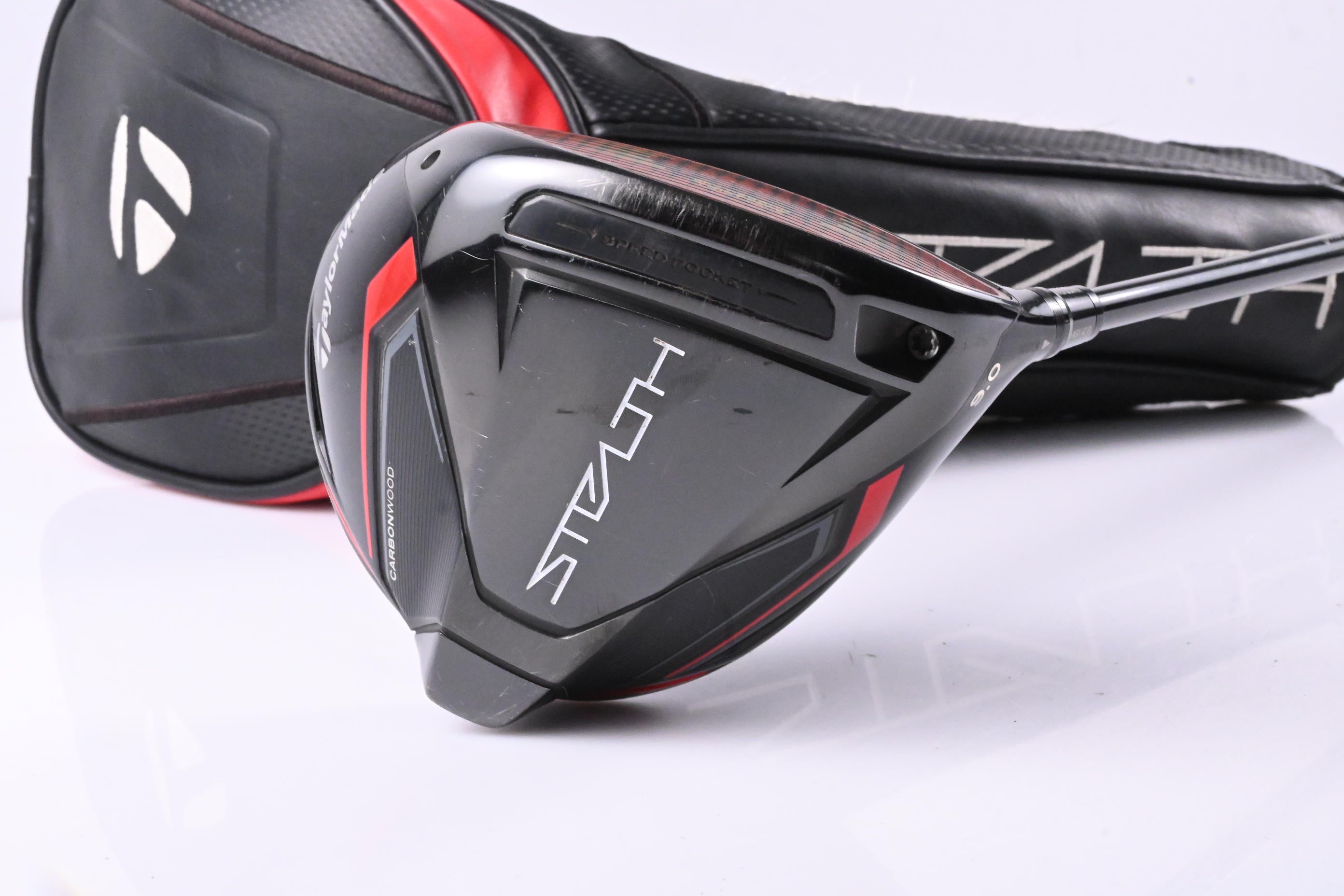 Taylormade Stealth Driver / 9 Degree / Stiff Flex HZRDUS Smoke RDX Red 60 Shaft