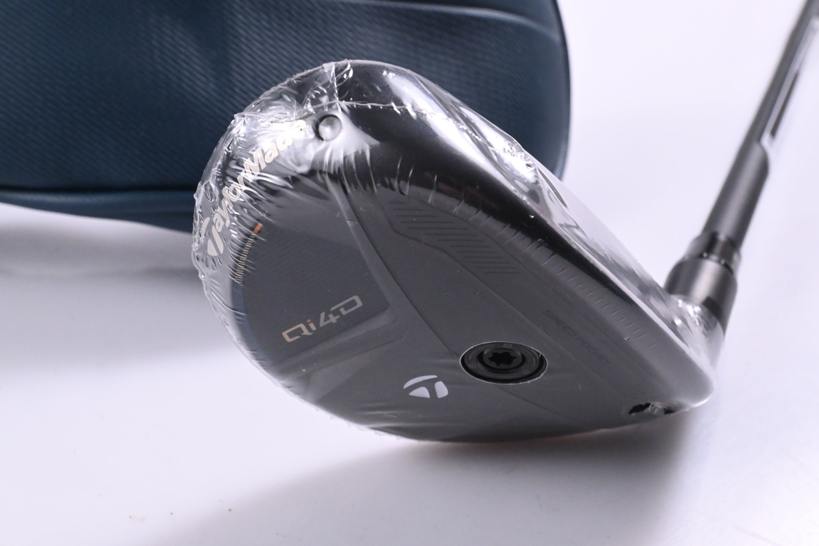 Taylormade Qi4D #4 Hybrid / 22 Degree / Stiff Flex REAX By KBS 75 Shaft