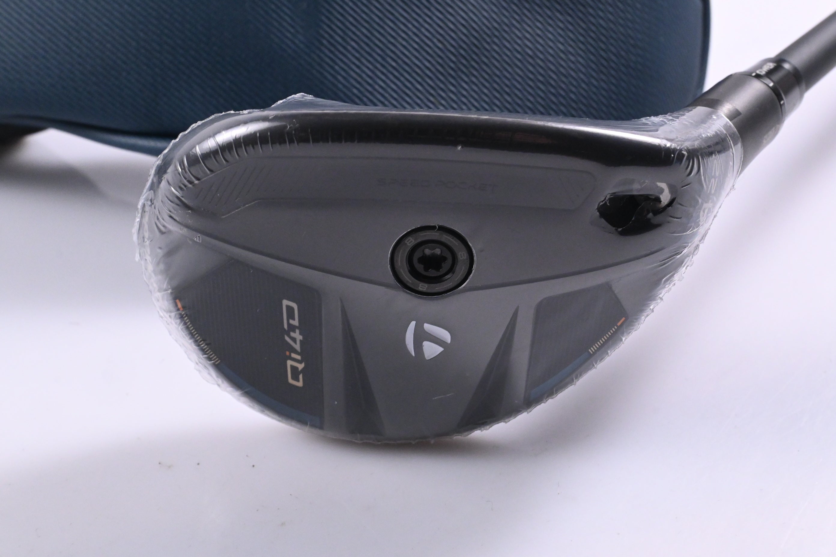 Taylormade Qi4D #4 Hybrid / 22 Degree / Stiff Flex REAX By KBS 75 Shaft