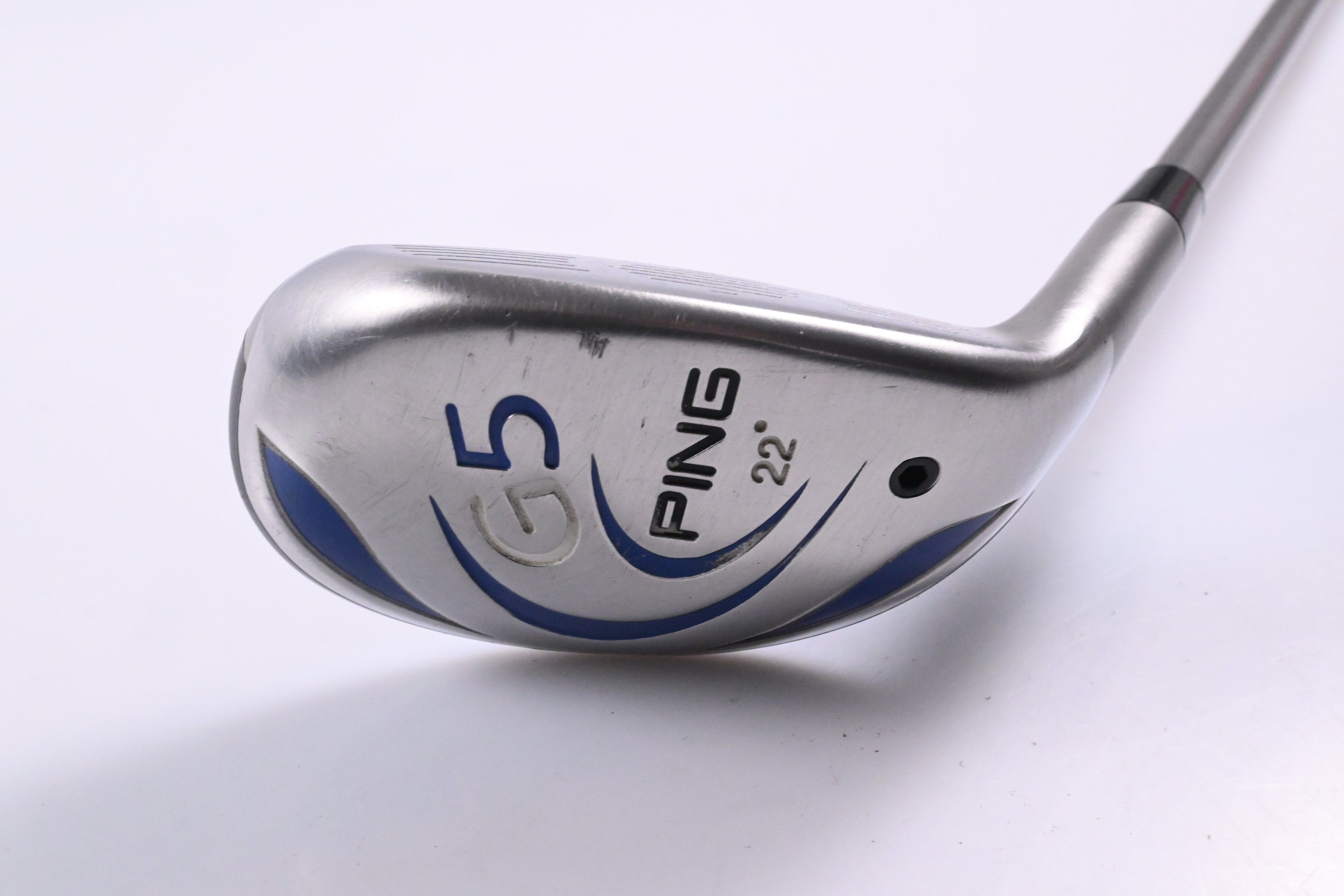 Ping G5 #4 Hybrid / 22 Degree / Regular Flex Ping TFC 100 H Shaft