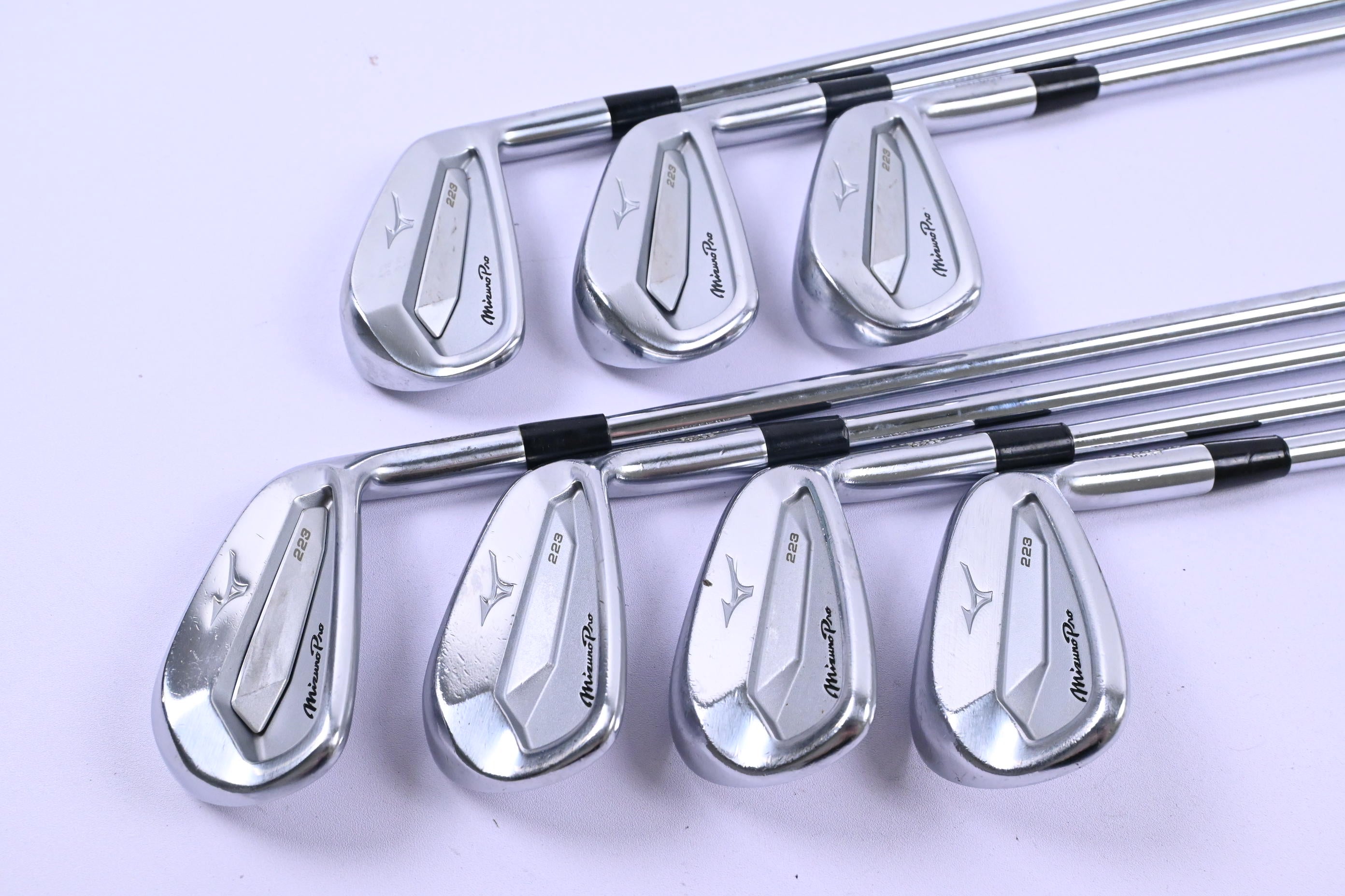 Mizuno Pro 223 Irons / 4-PW / Stiff Flex N.S.PRO Modus 3 Tour 115 Shafts