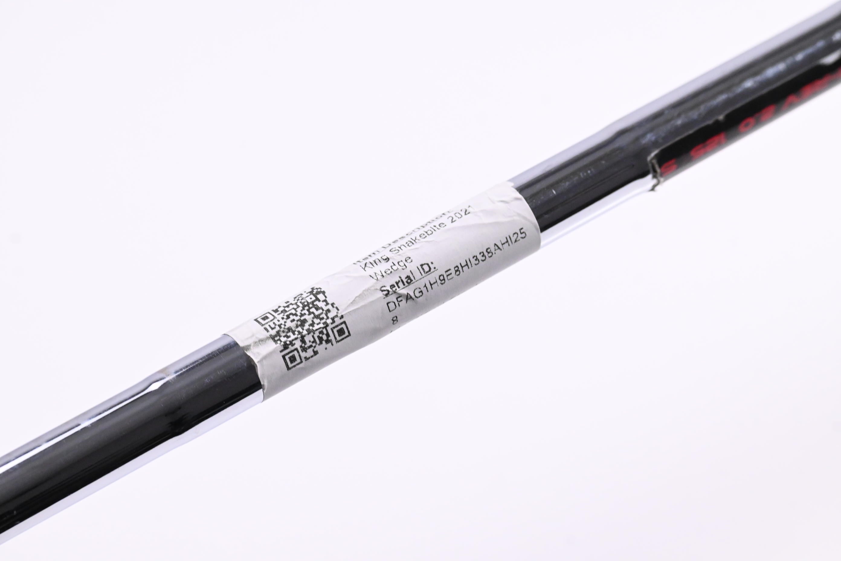 Cobra King Snakebite 2021 Lob Wedge / 60 Degree / Stiff Flex KBS Hi-Rev 2.0 125