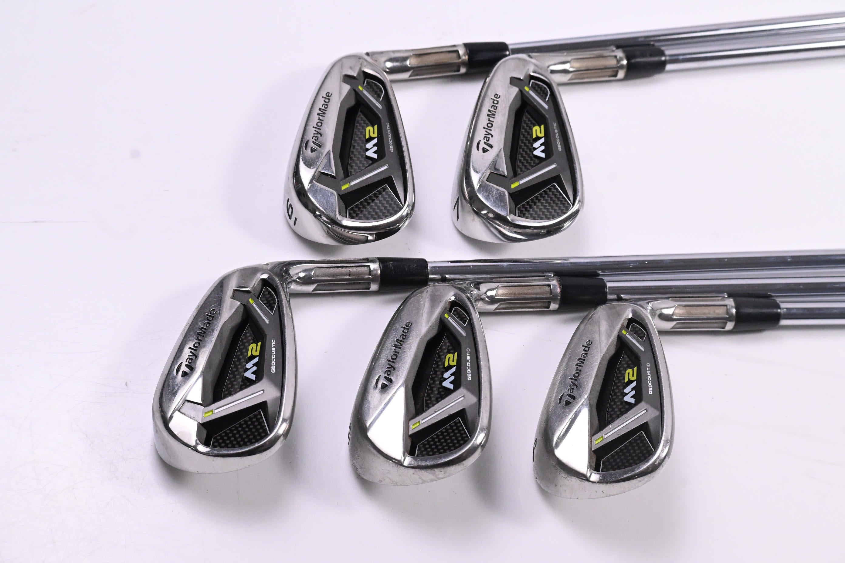 Taylormade M2 2017 Irons / 6-PW / Regular Flex True Temper Elevate MPH 95 Shafts