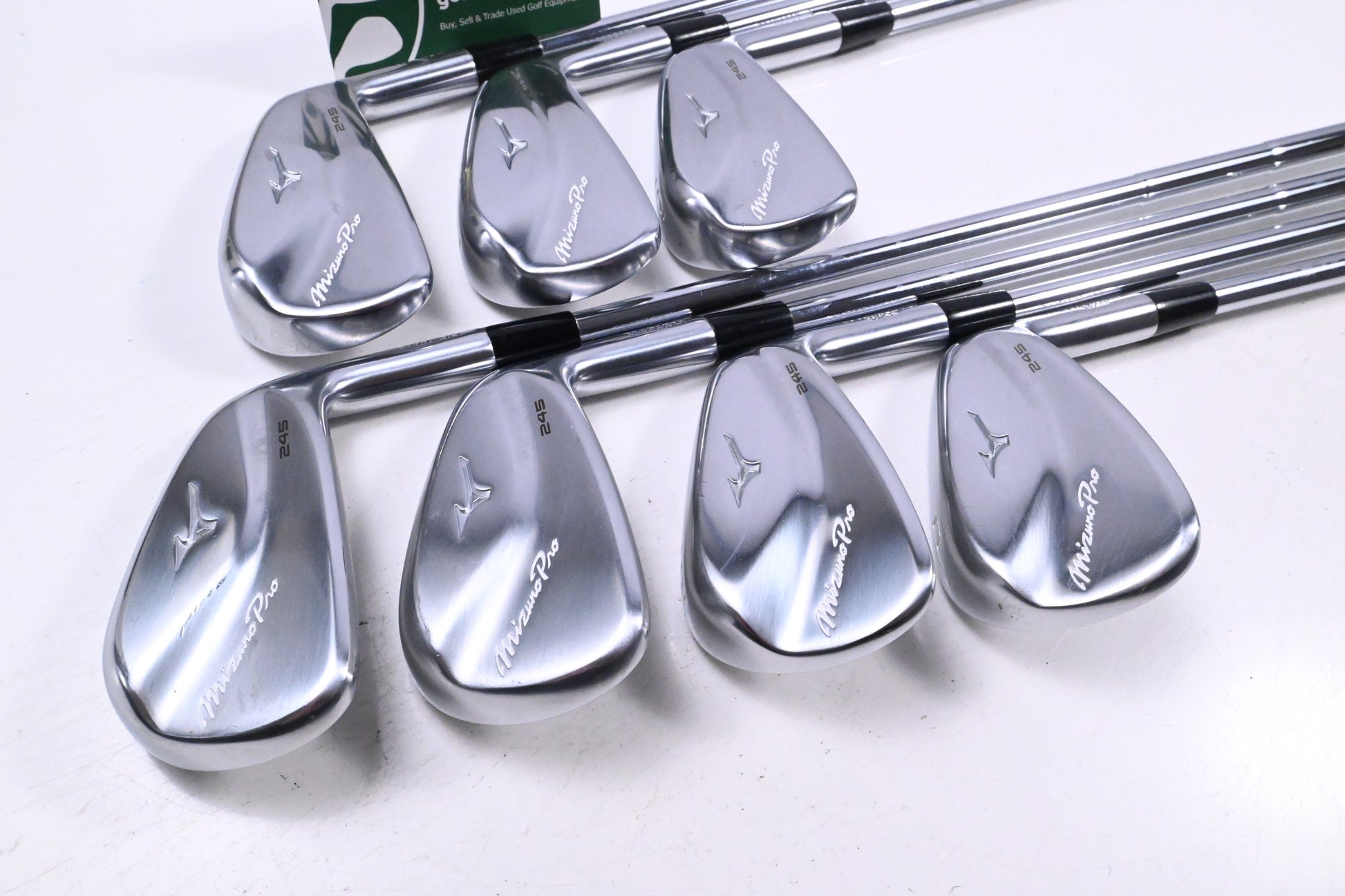 Mizuno Pro 245 Irons / 4-PW / Regular Flex True Temper Dynamic Gold Mid 100 R300