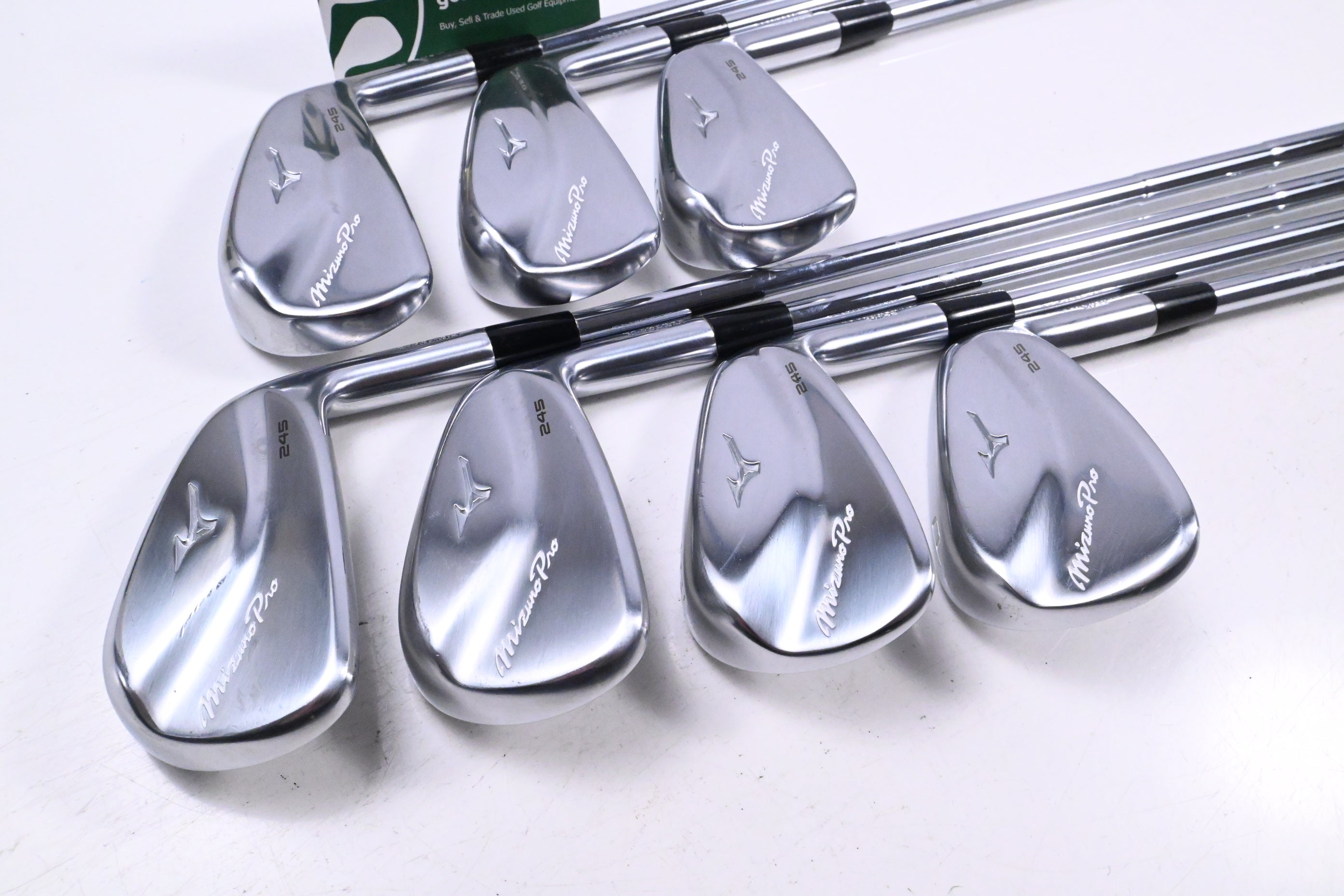 Mizuno Pro 245 Irons / 4-PW / Regular Flex True Temper Dynamic Gold Mid 100 R300