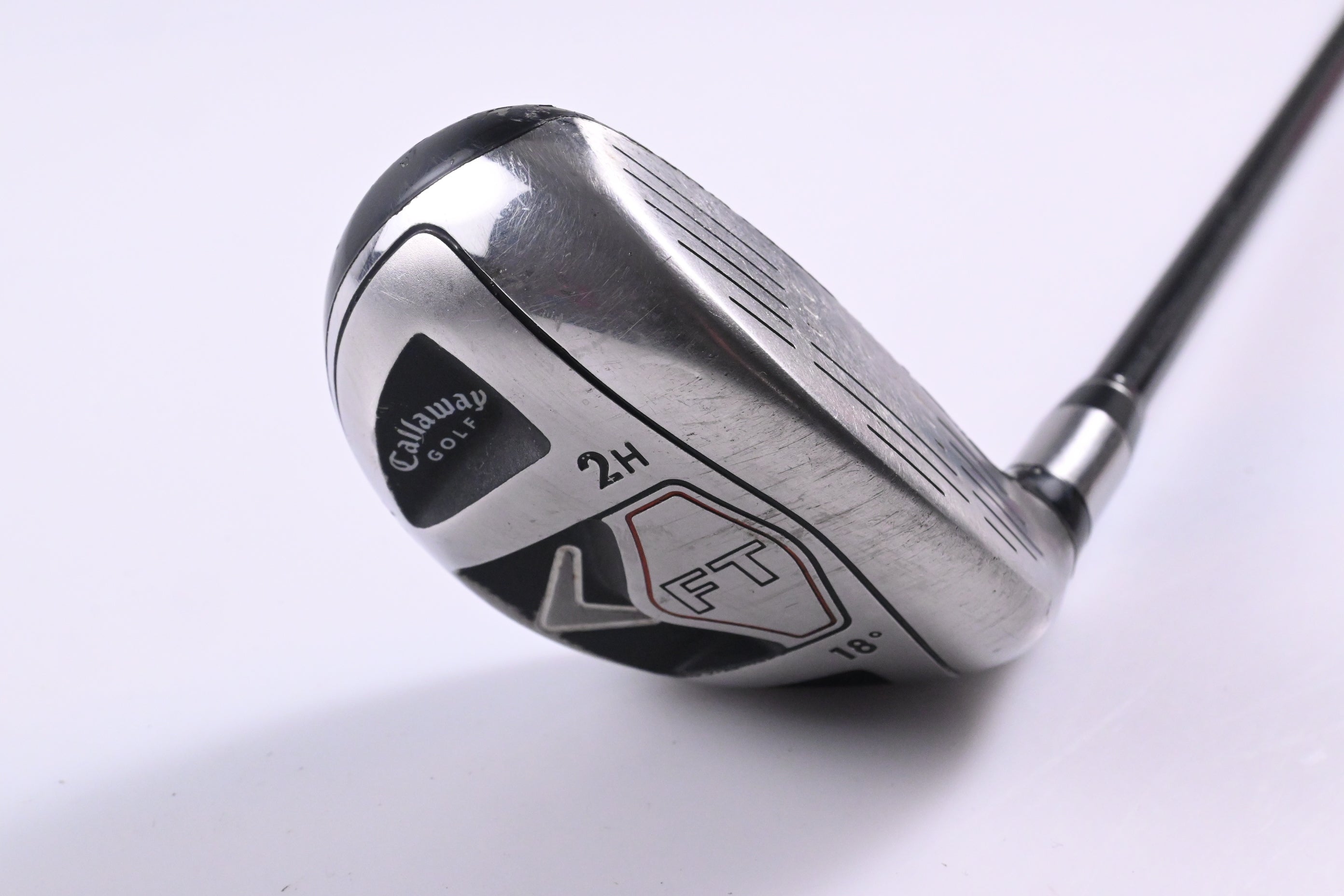 Callaway FT #2 Hybrid / 18 Degree / Stiff Flex Fujikura Fit-On M Shaft