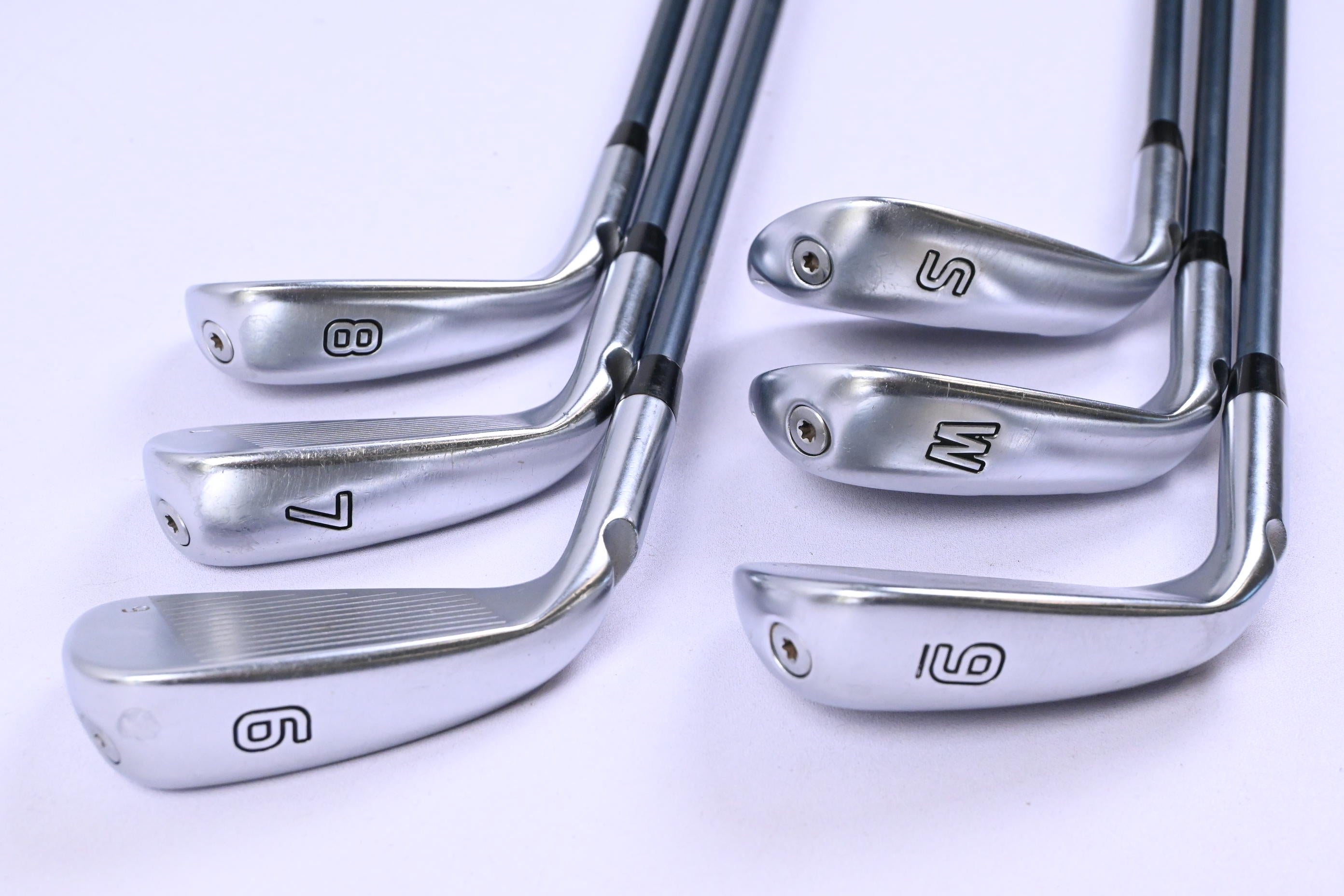 Ping G425 Irons / 6-PW+SW / Green Dot / Senior Flex Ping Alta CB Slate Shafts