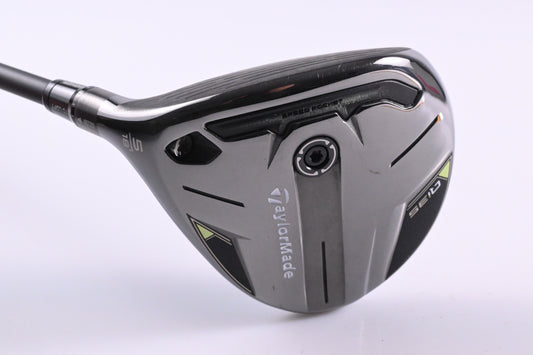 Left Hand Taylormade Qi35 #5 Wood / 18 Degree / Stiff Flex Ventus Blue 6 Shaft