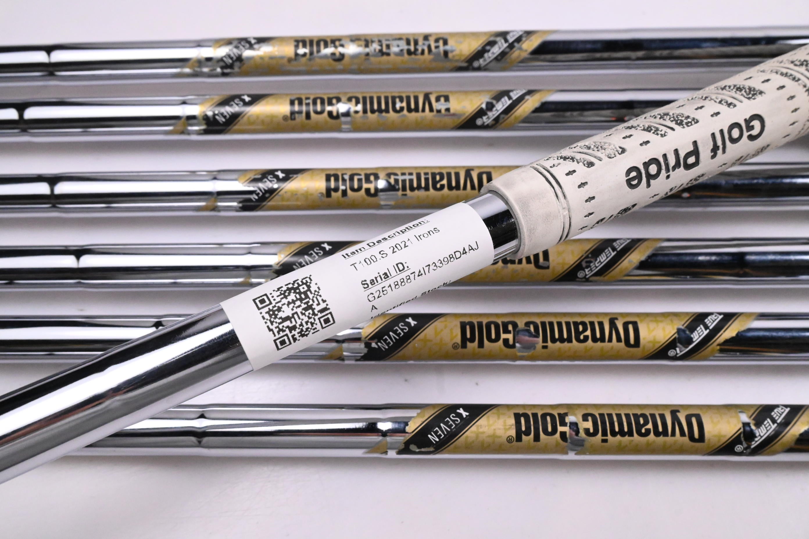 Titleist T100.S 2021 Irons / 4-PW / X-Flex Dynamic Gold X Seven Shafts
