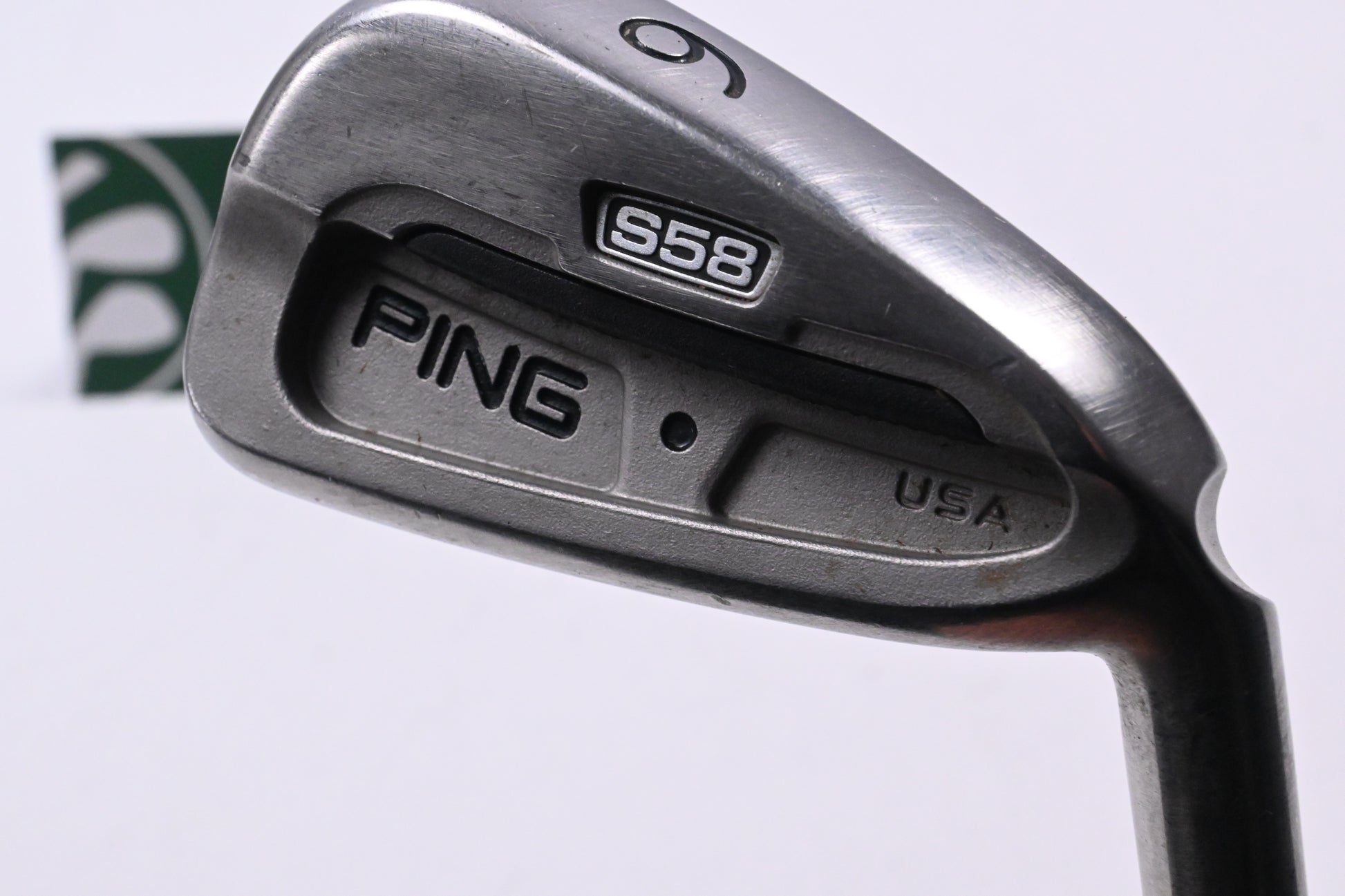 Ping S58 #6 Iron / 30.5 Degree / Black Dot / Regular Flex Steel Shaft