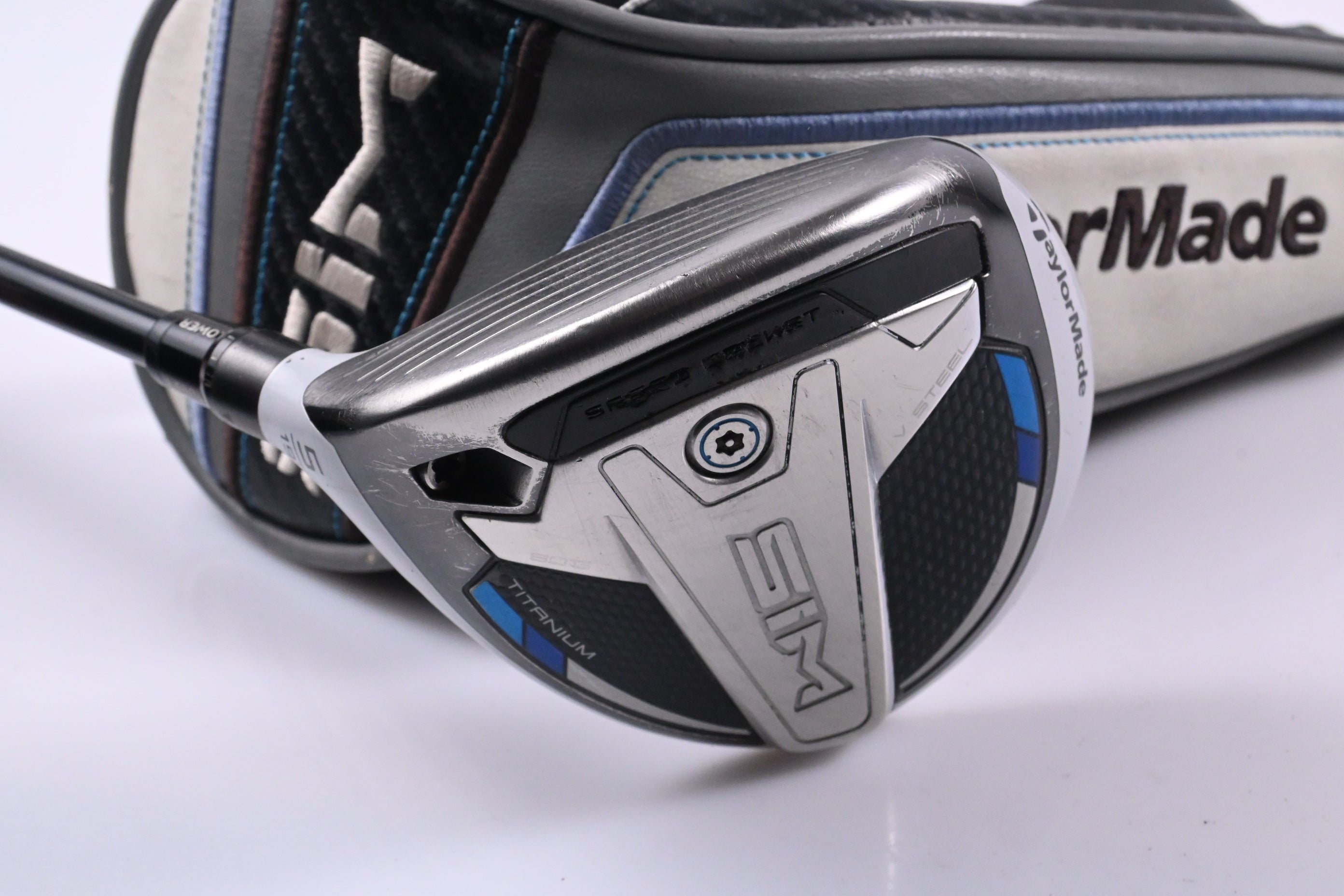 Left Hand Taylormade SIM Ti #5 Wood / 19 Degree / Regular Flex Diamana Ltd 65