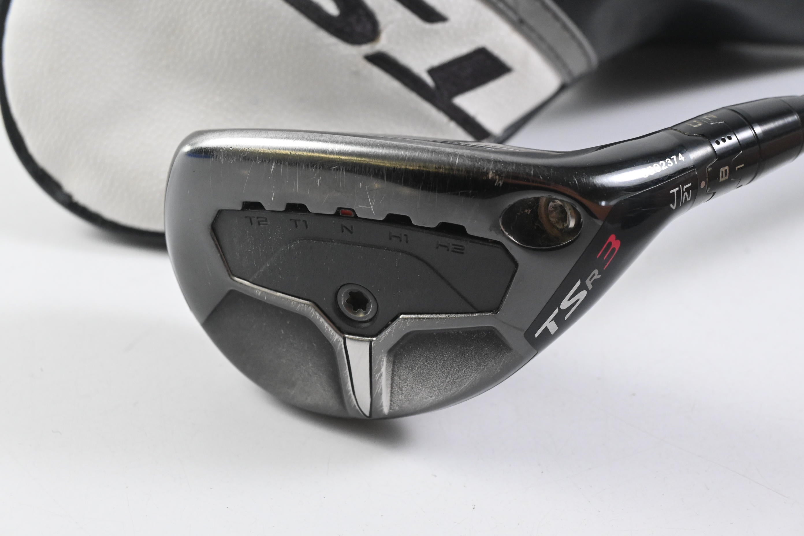 Titleist TSR3 #4 Hybrid / 21 Degree / Stiff Flex HZRDUS Black 80 Shaft