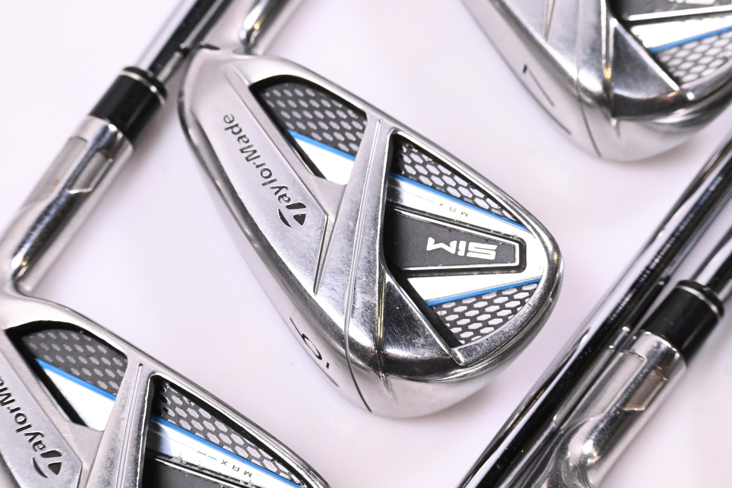 Taylormade SIM Max Irons / 5-PW+SW / Regular Flex KBS MAX 85 Shafts