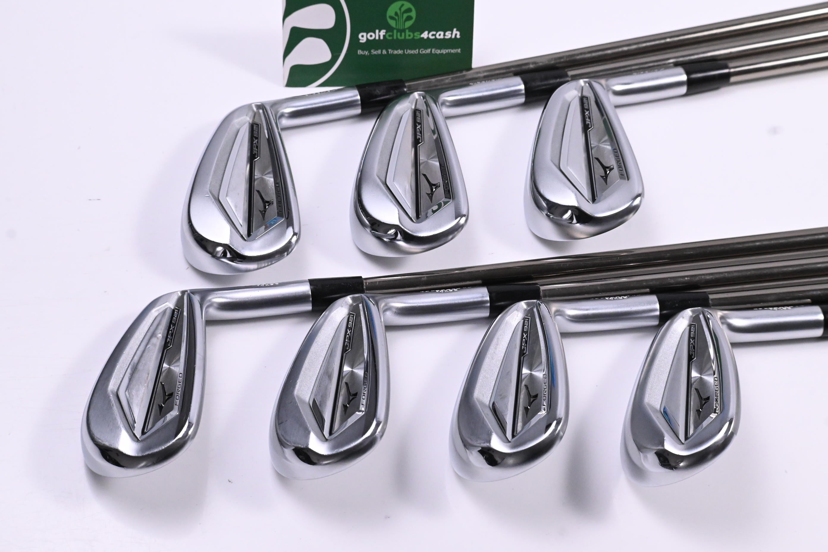 Mizuno JPX 921 Forged Irons / 5-PW+GW / Senior Flex UST Recoil ESX 460 Shafts