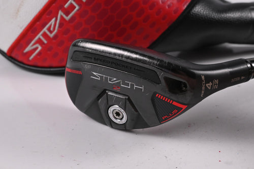 Taylormade Stealth 2 Plus #4 Hybrid / 22 Degree / Stiff Flex Kai'Li Red 85 Shaft