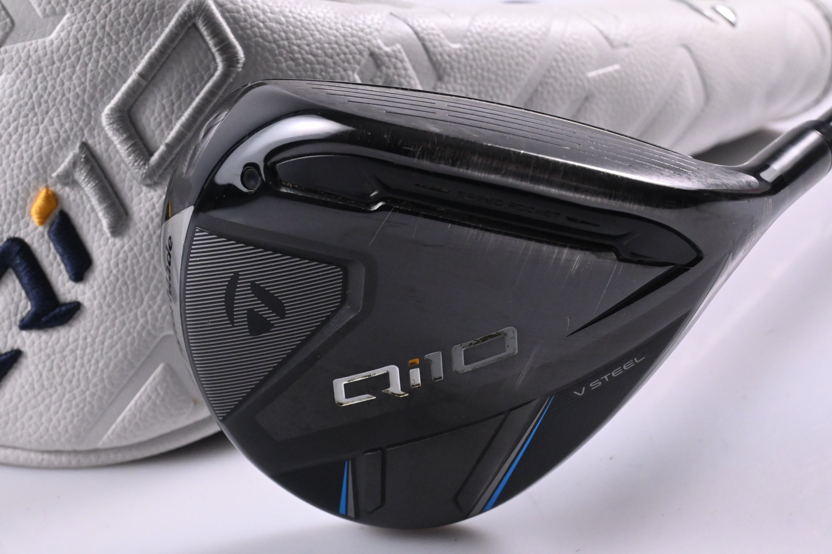 Taylormade Qi10 #3HL Wood / 16.5 Degree / Stiff Flex Ventus TR Blue 6 Shaft