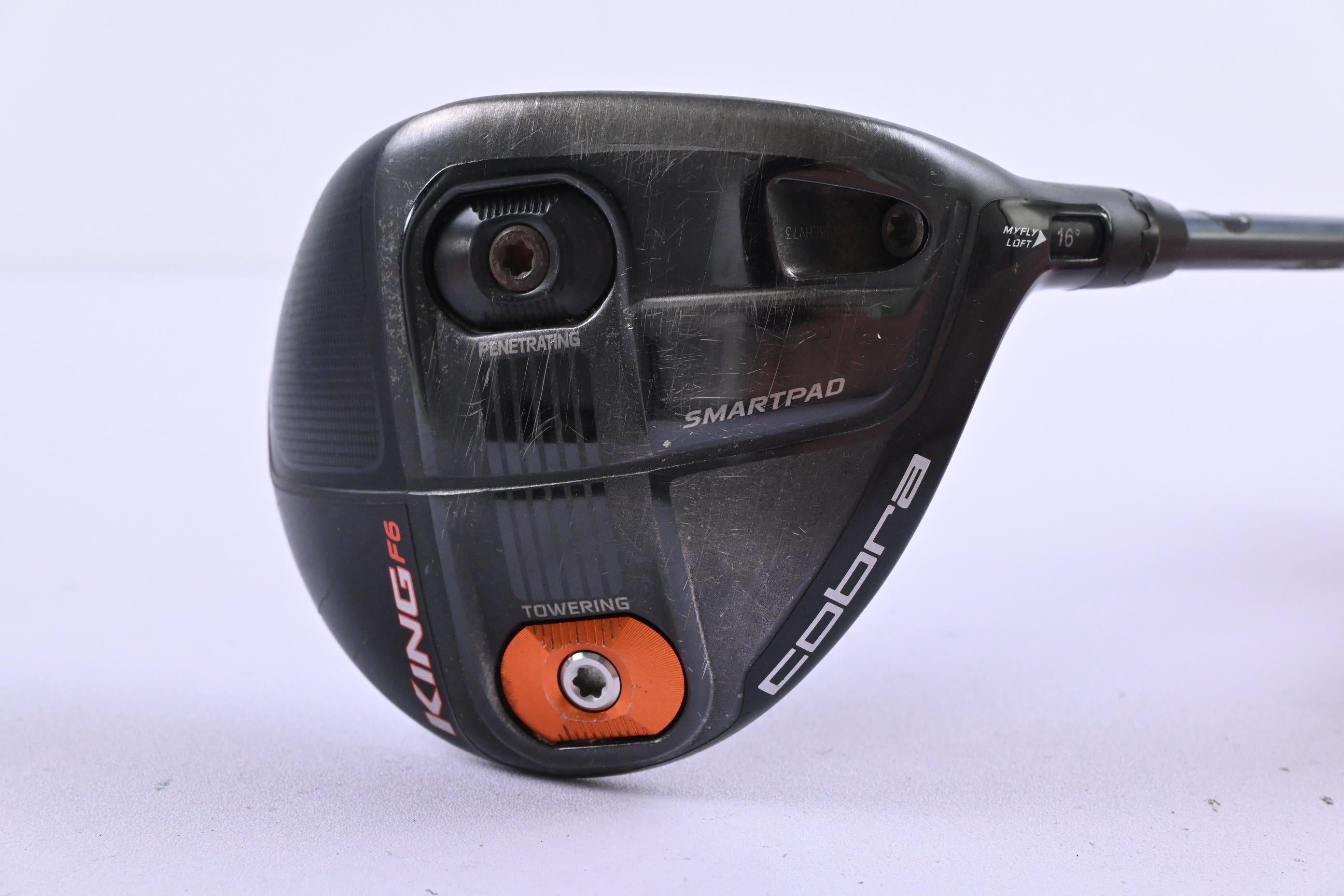 Cobra King F6 #3 Wood / 16 Degree / Regular Flex OZIK MFS Q4 Red Tie 65 Shaft