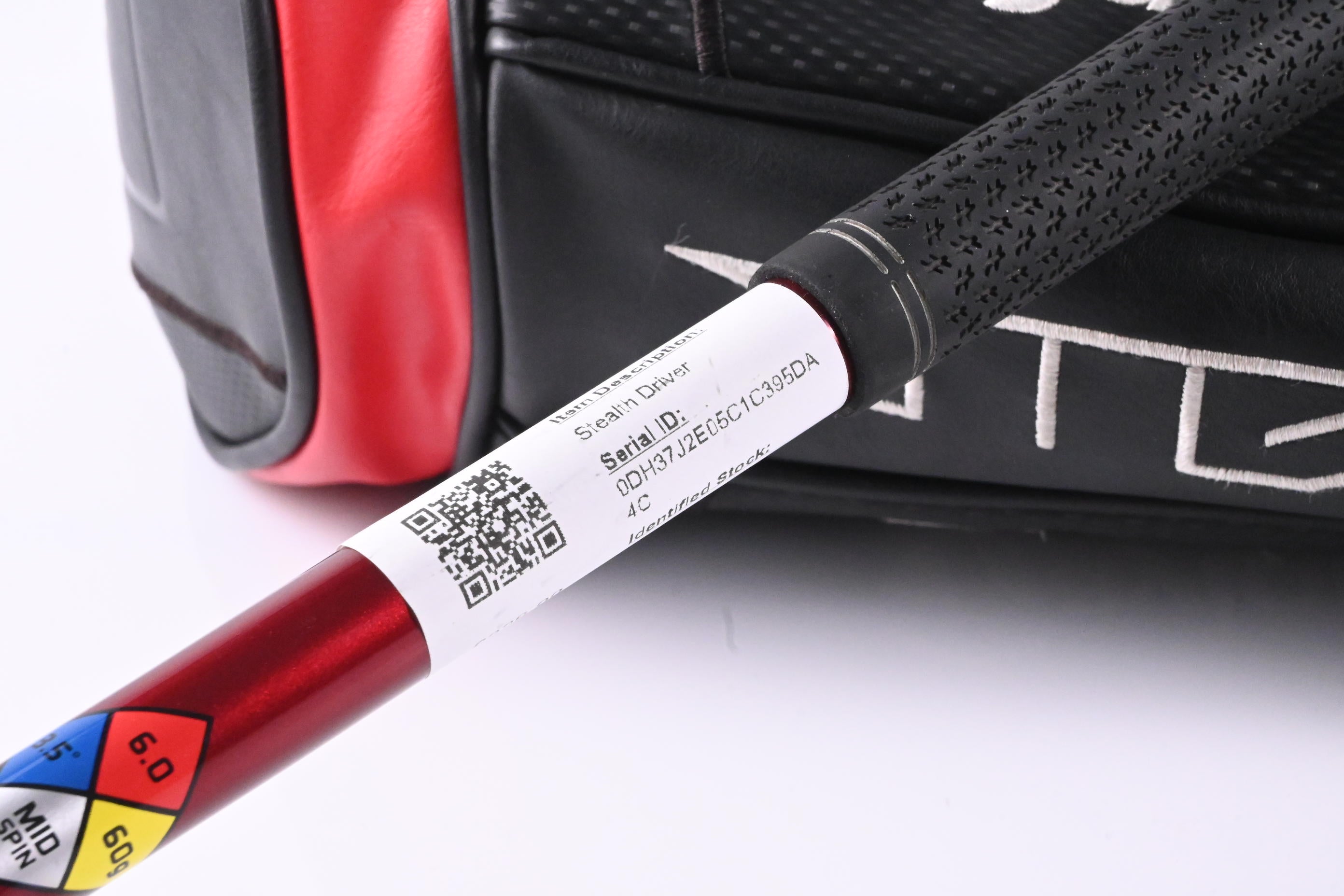 Taylormade Stealth Driver / 9 Degree / Stiff Flex HZRDUS Smoke RDX Red 60 Shaft