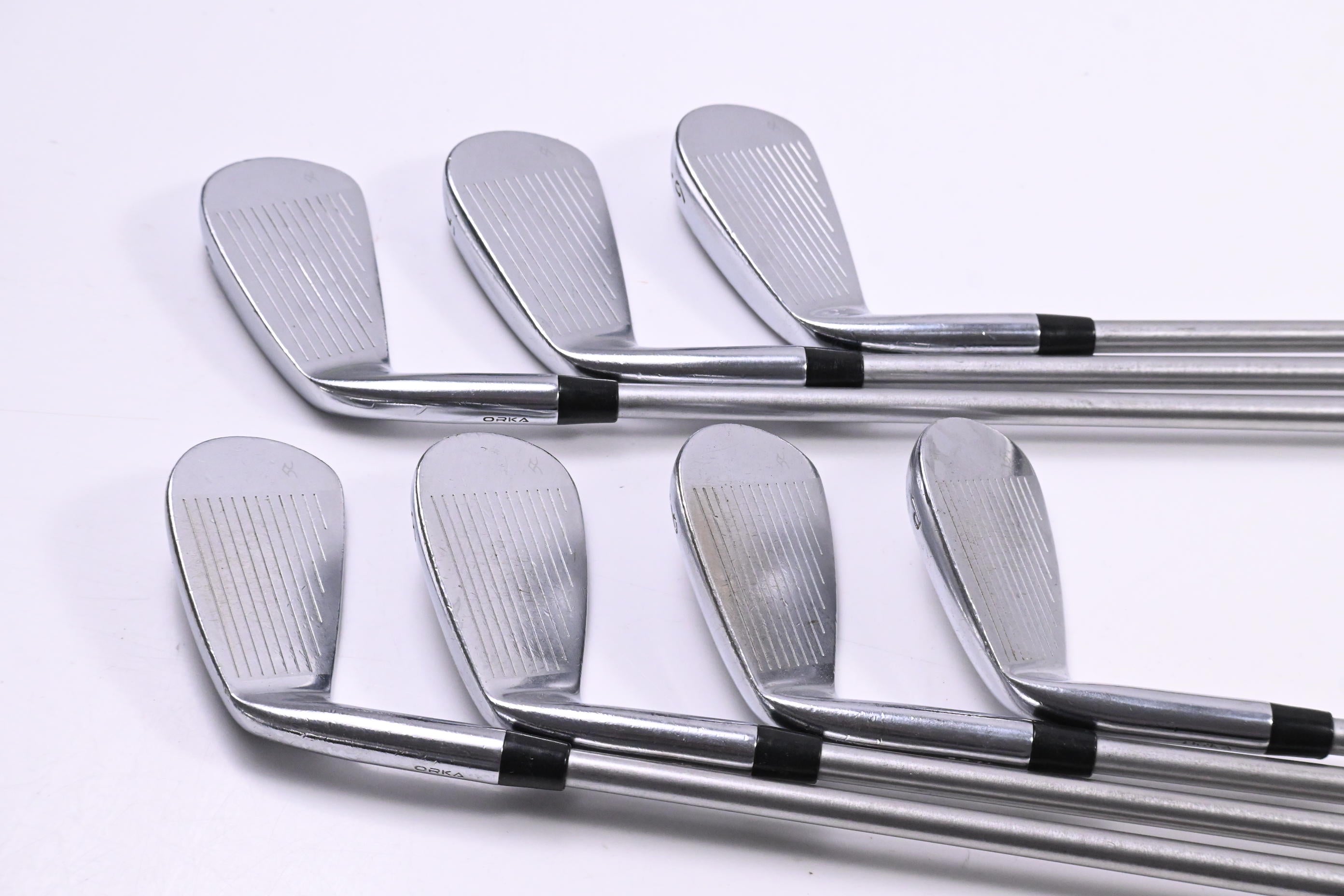 Orka RS-10 MB Irons / 4-PW / X-Flex KBS Tour C-Taper 130 Shafts