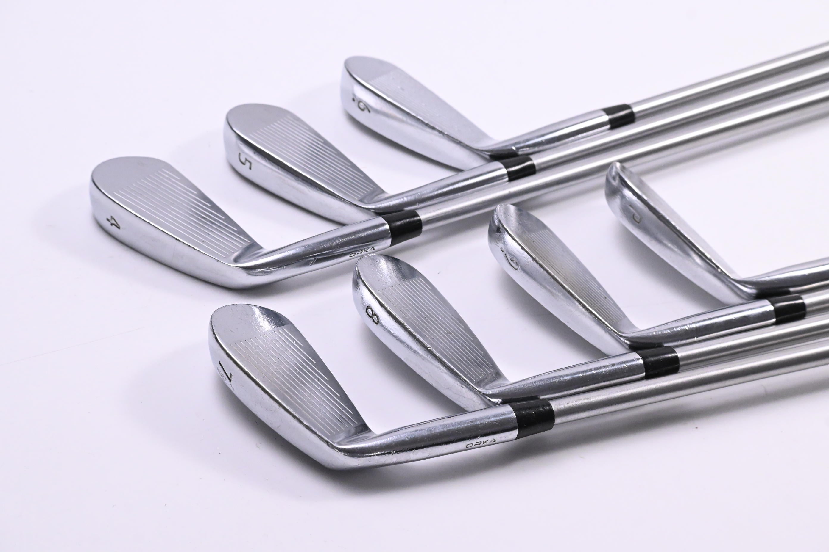 Orka RS-10 MB Irons / 4-PW / X-Flex KBS Tour C-Taper 130 Shafts