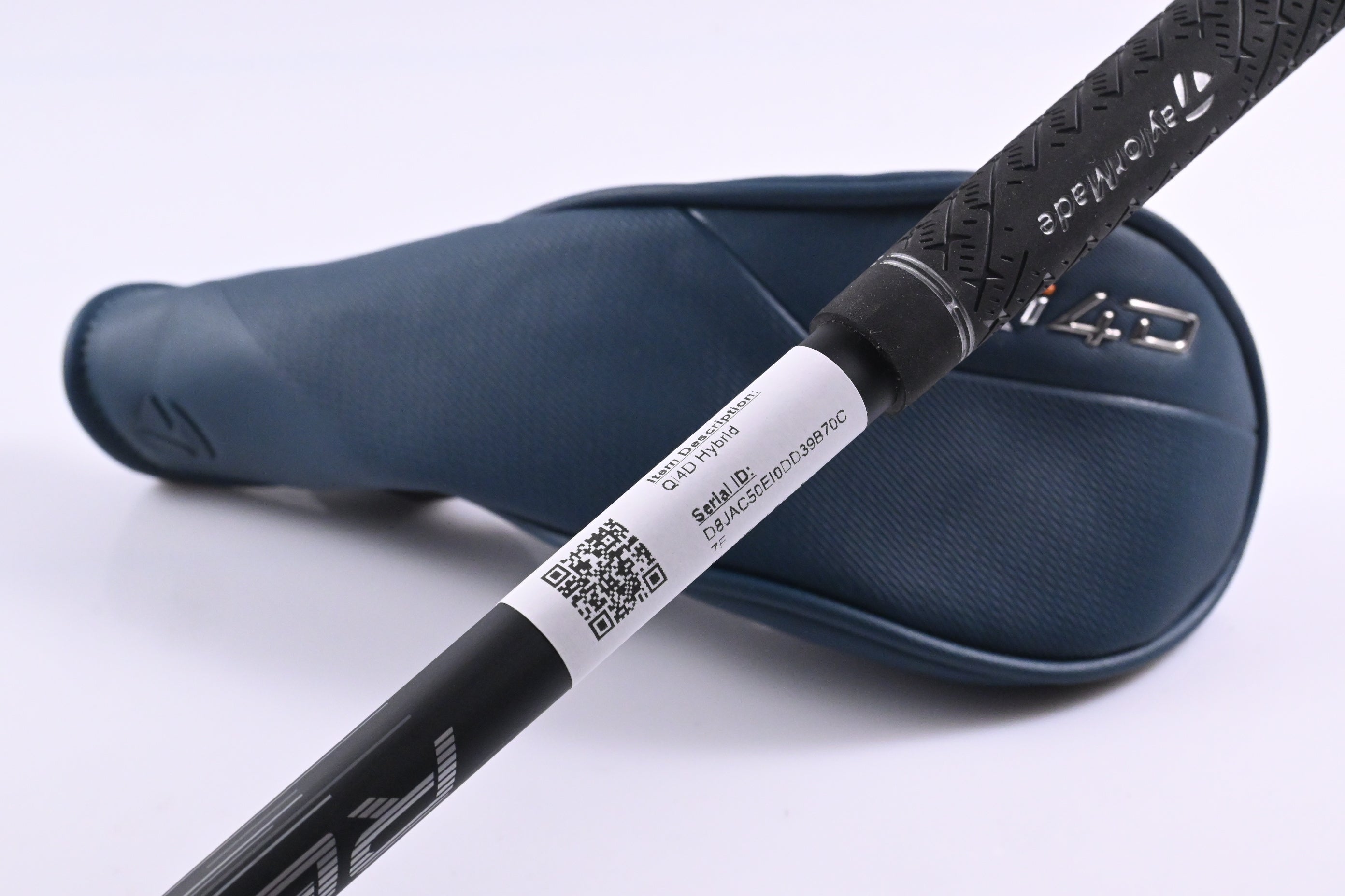 Taylormade Qi4D #4 Hybrid / 22 Degree / Stiff Flex REAX By KBS 75 Shaft