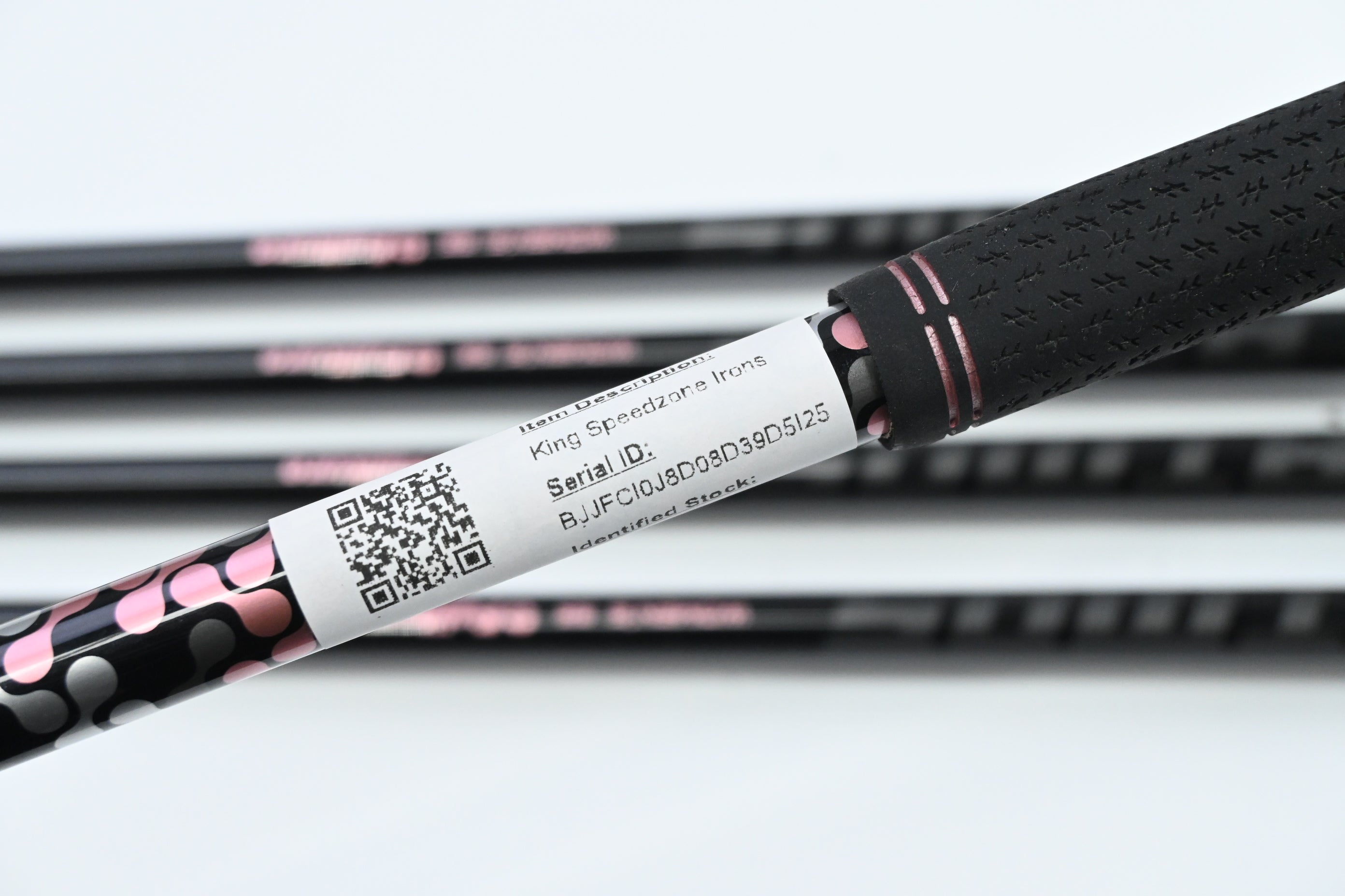Ladies Cobra King Speedzone Irons / 6-PW / Ladies Flex Fujikura Atmos Pink 55