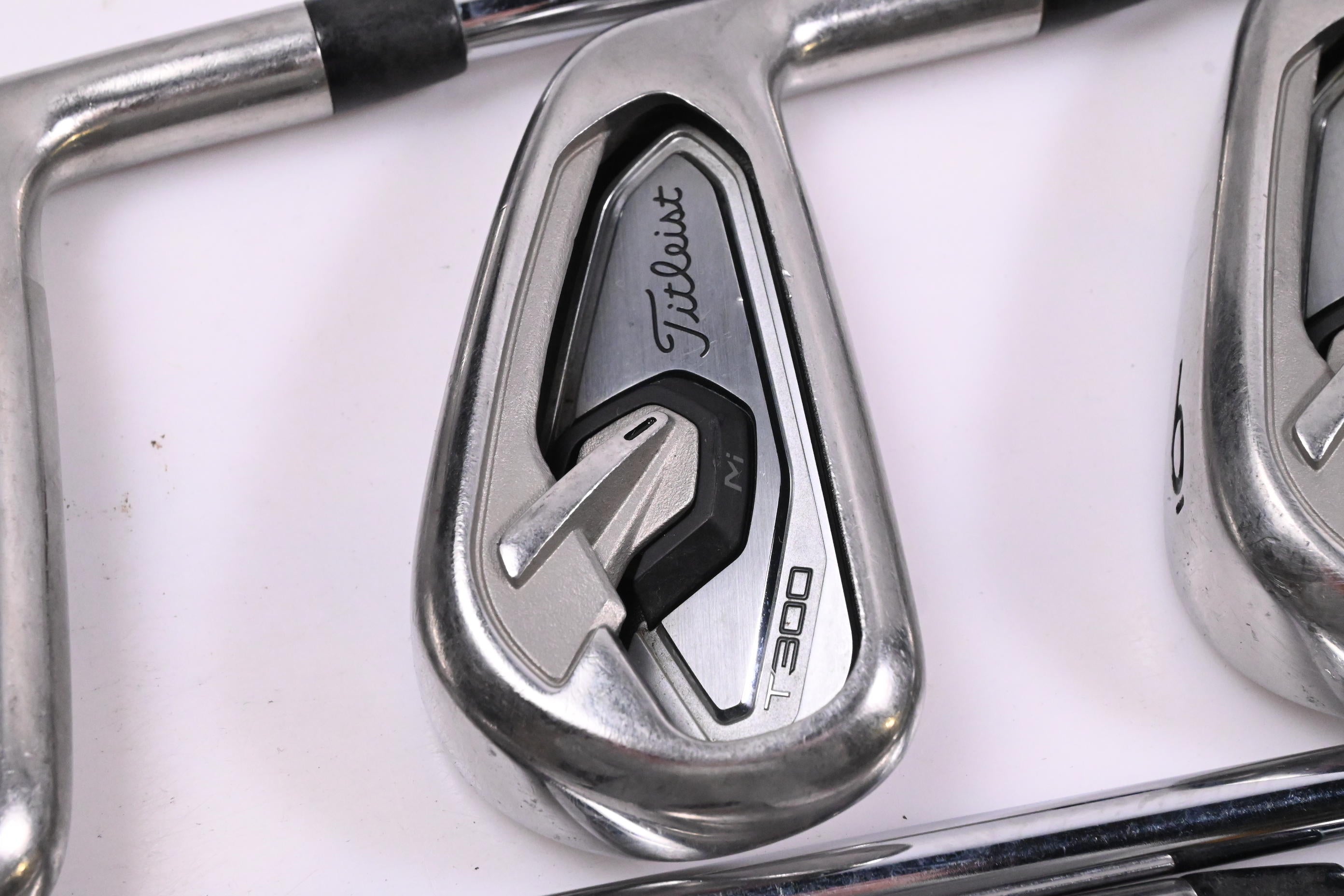 Titleist T300 2021 Irons / 4-9i / Stiff Flex AMT Black S300 Shafts