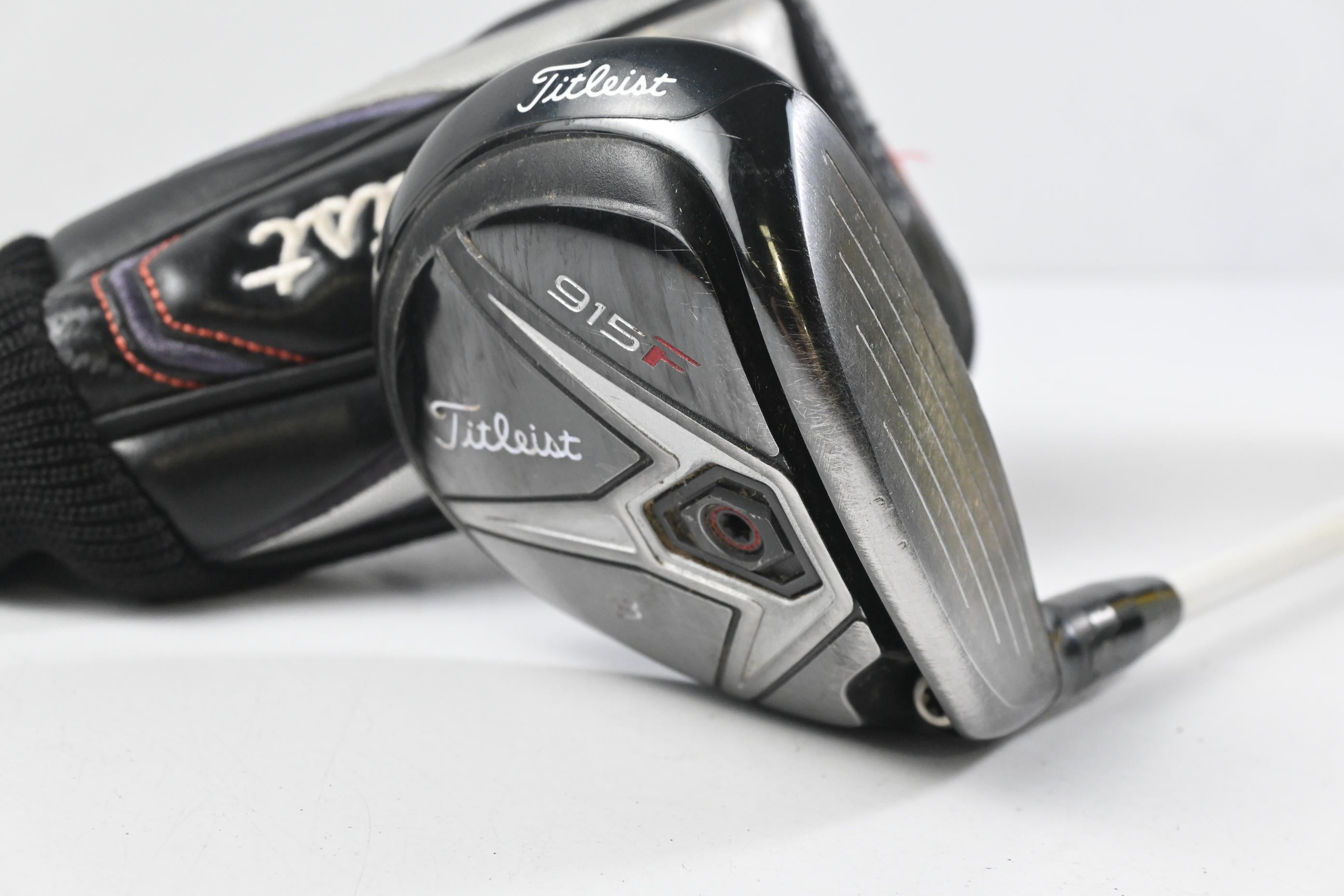 Titleist 915 F #3 Wood / 15 Degree / Stiff Flex Aldila Rogue 110 MSI 70 Shaft