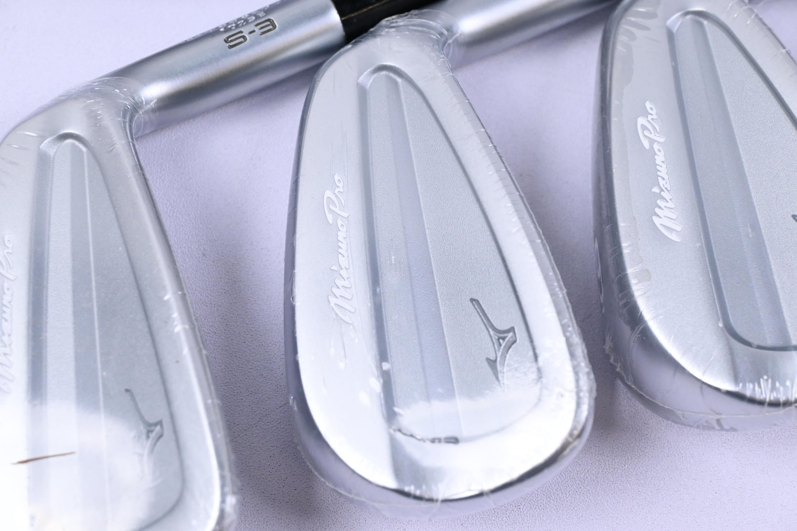 Mizuno Pro S-3 Irons / 4-PW / Stiff Flex Project X Rifle Shafts