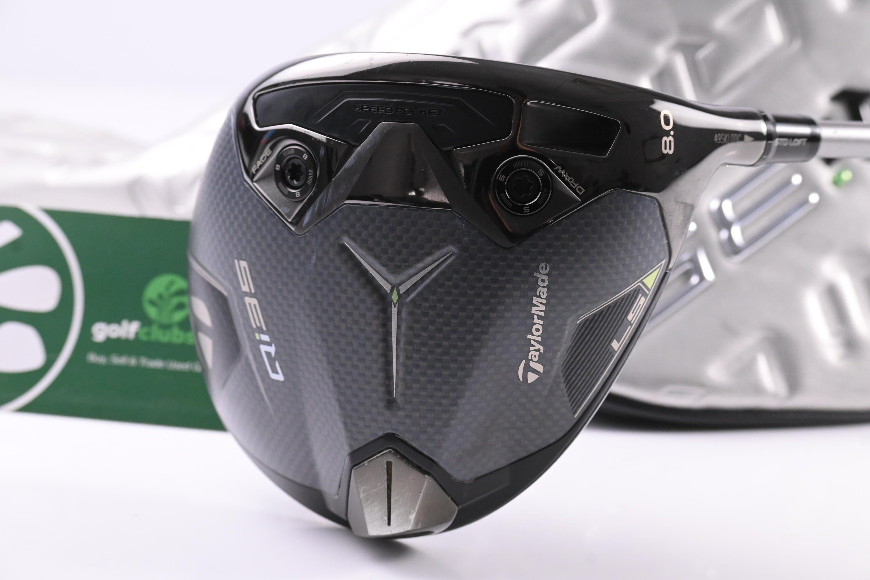 Taylormade Qi35 LS Driver / 8 Degree / Regular Flex Fujikura Speeder NX 50 Shaft