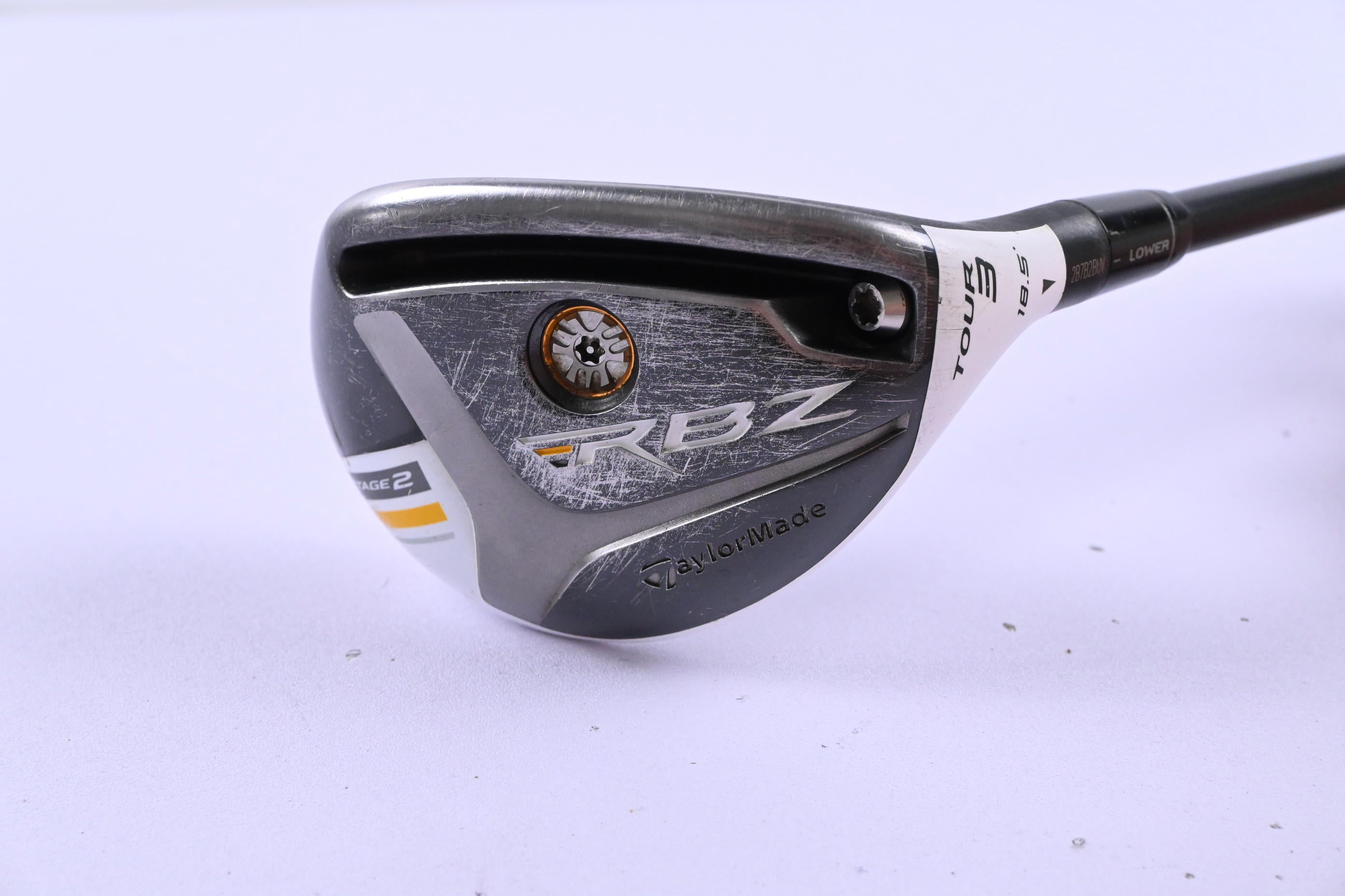 Taylormade RBZ Stage 2 #3 Hybrid / 18.5 Degree / Stiff Flex RocketFuel 80 Shaft